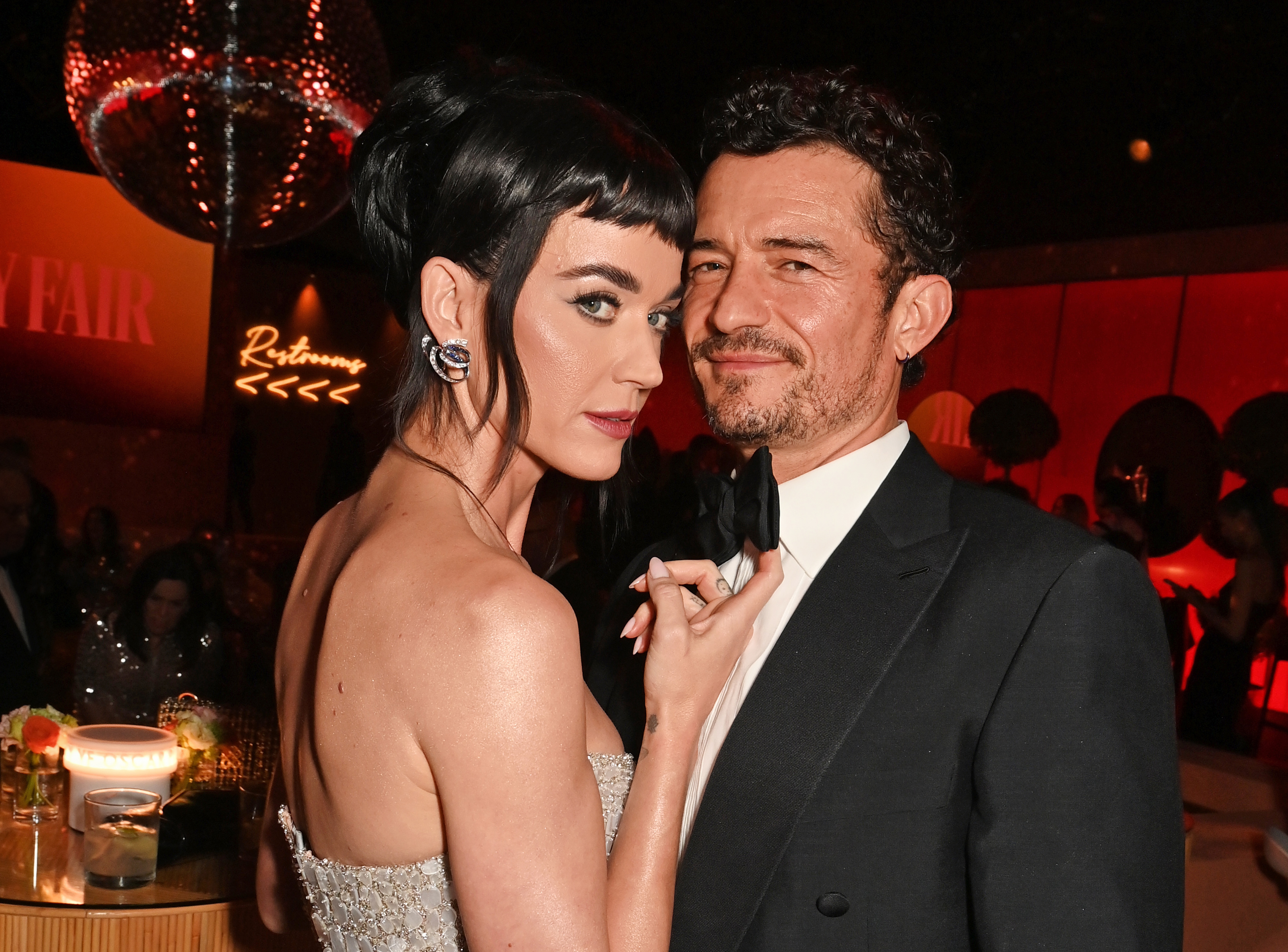 aty Perry and Orlando Bloom attend the 2025 Vanity Fair Oscar Party Hosted By Radhika Jones at Wallis Annenberg Center for the Performing Arts on March 02, 2025 in Beverly Hills, California | Source: Getty Images