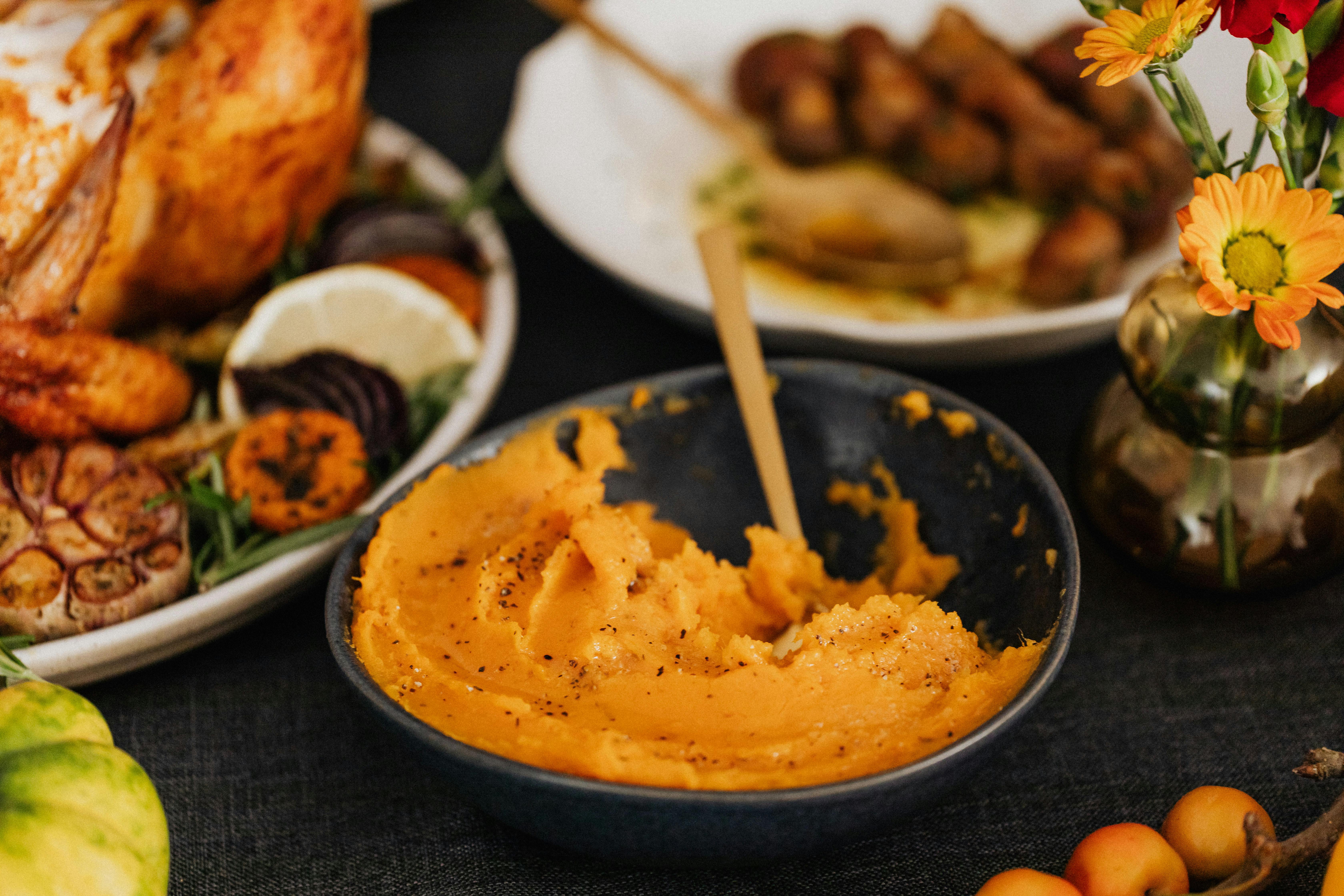 Mashed sweet potatoes | Source: Pexels