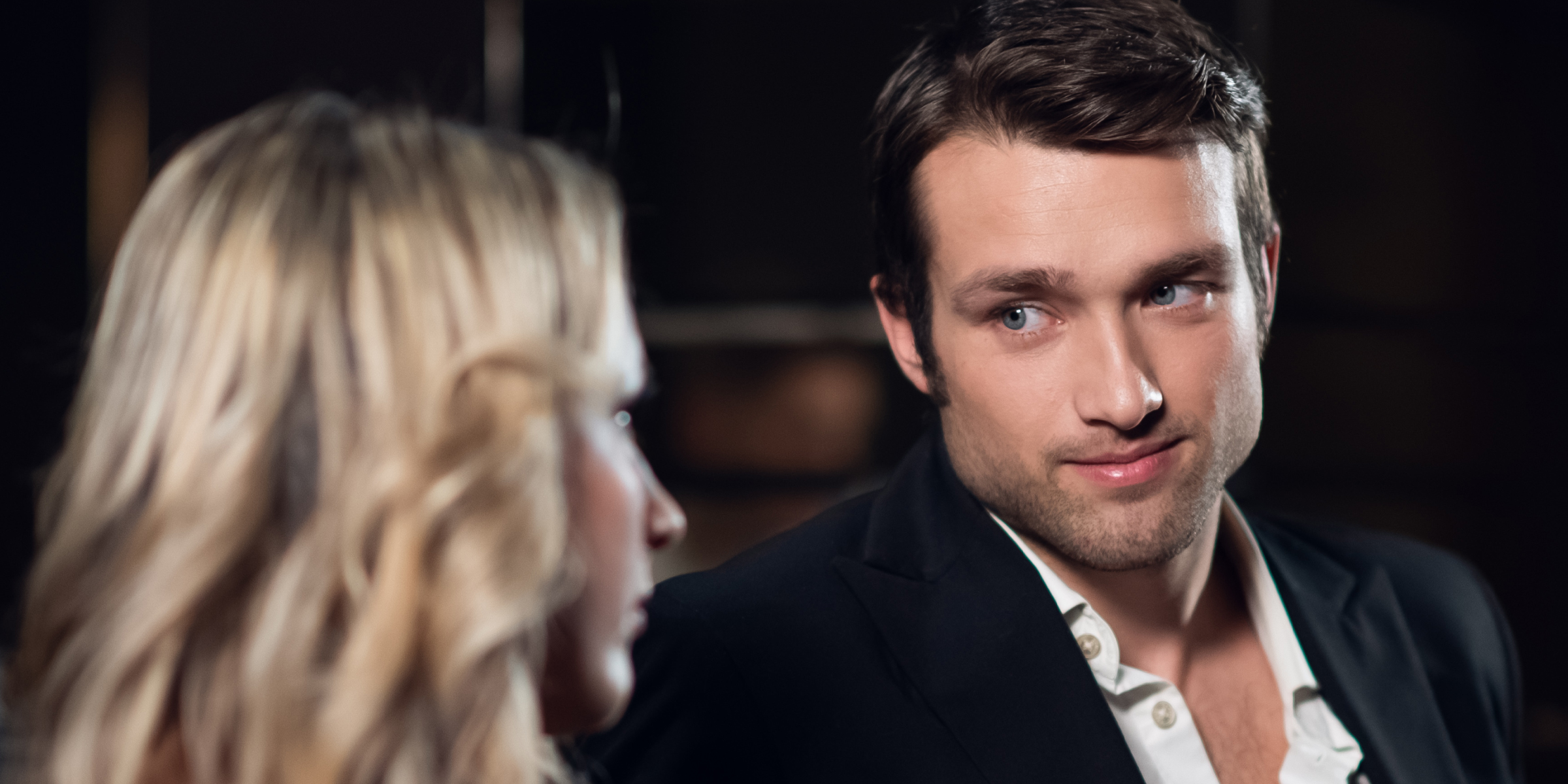 Man staring with manipulative intent | Source: Shutterstock