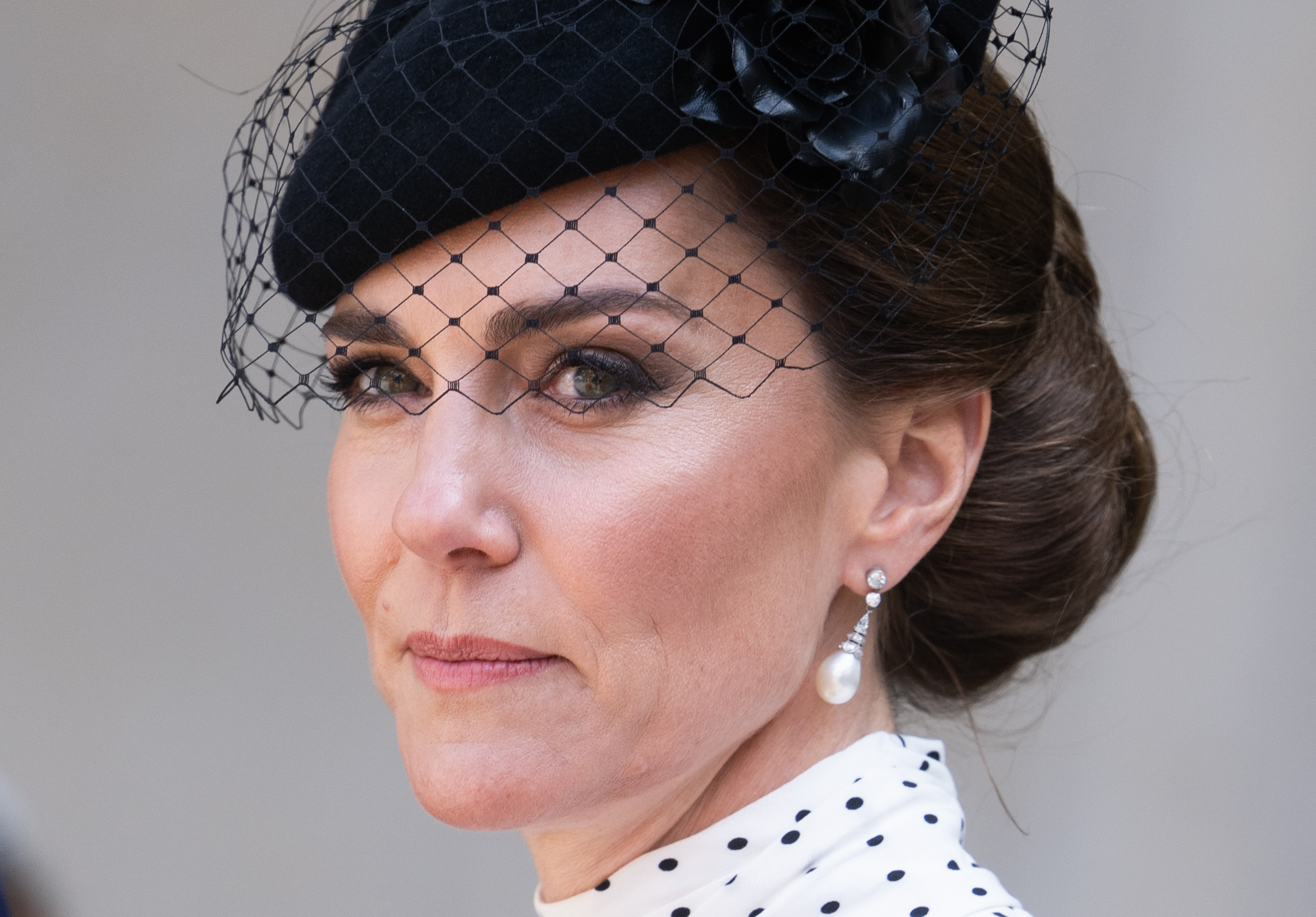 Catherine, Princess of Wales, attends the thanksgiving service to mark The 80th anniversary of VE Day at Westminster Abbey on May 8, 2025, in London, England. | Source: Getty Images