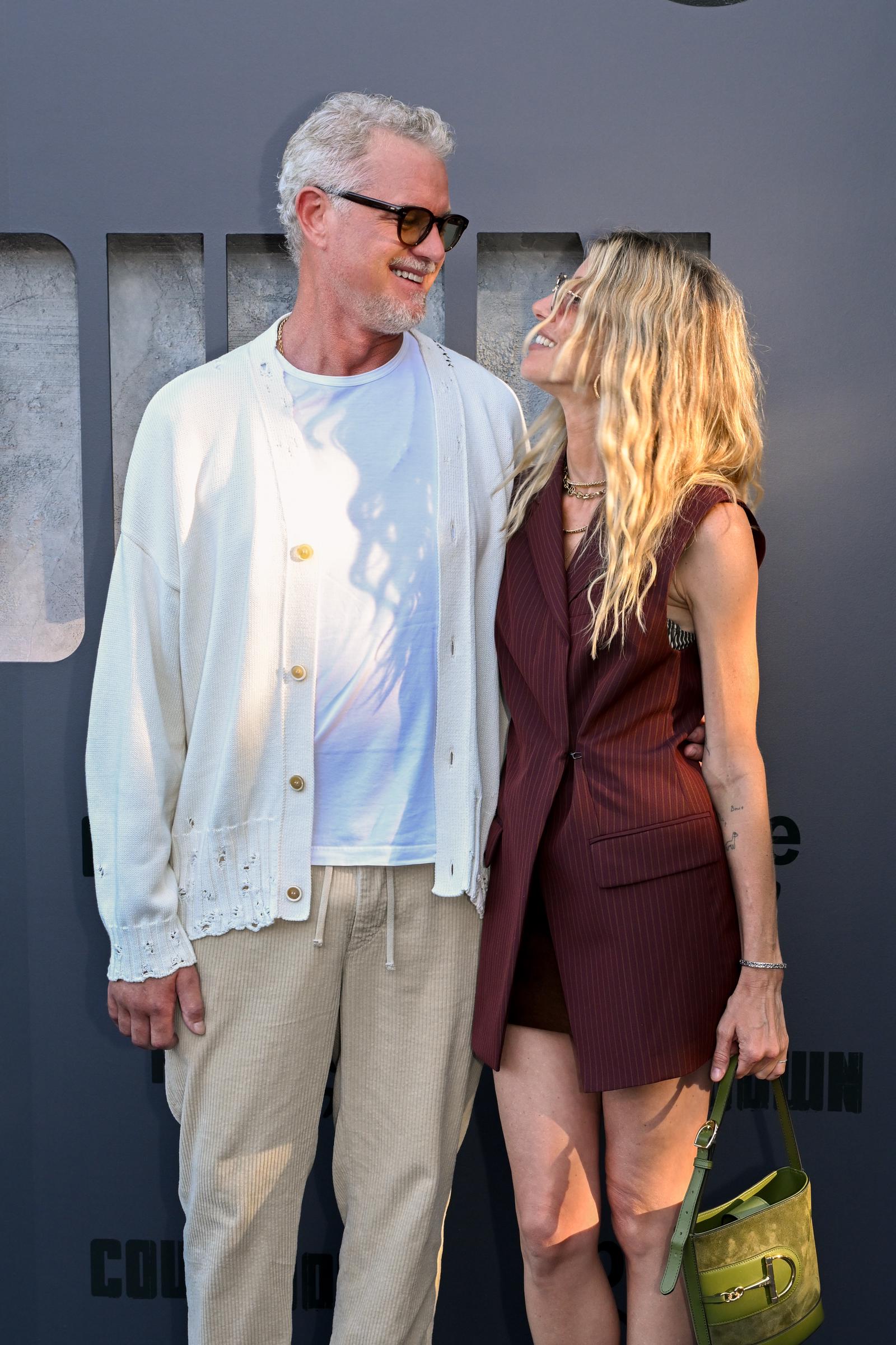 Eric Dane and Janell Shirtcliff attend Prime Video's "Countdown" Los Angeles premiere held at the Harmony Gold Theater on June 18, 2025, in Los Angeles, California. | Source: Getty Images