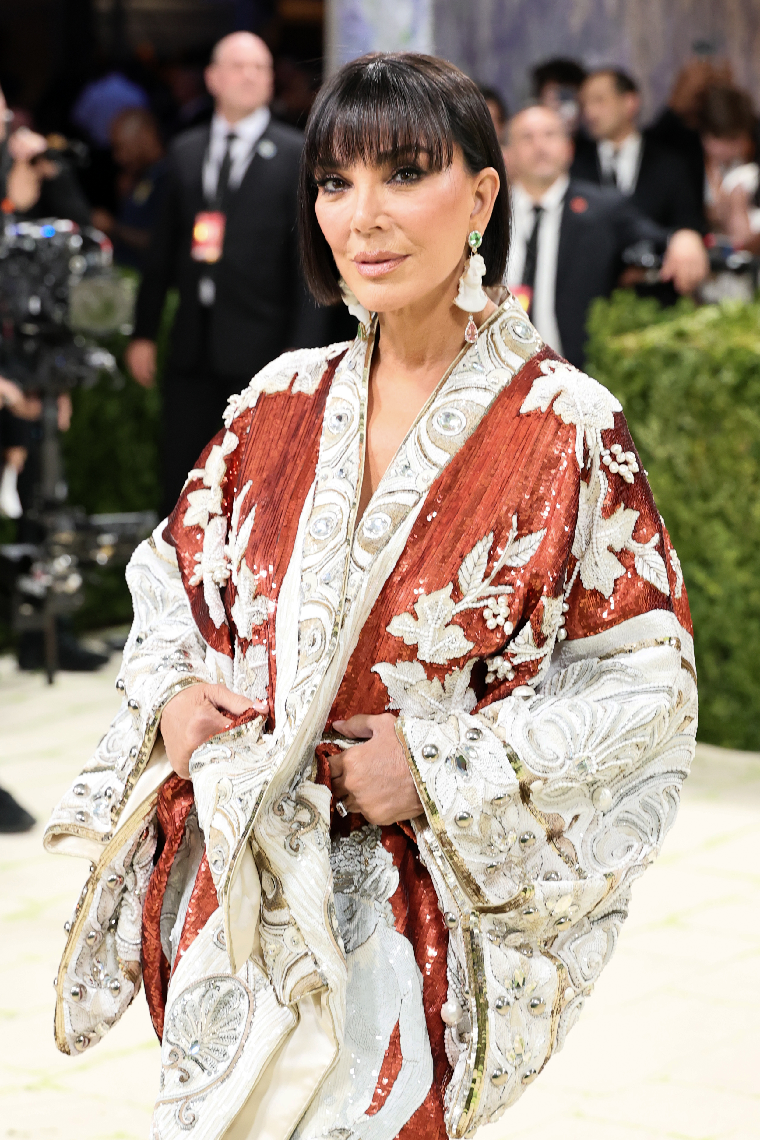 Kris Jenner attends the 2026 Met Gala celebrating "Costume Art" at the Metropolitan Museum of Art on May 4, 2026 in New York City. | Source: Getty Images