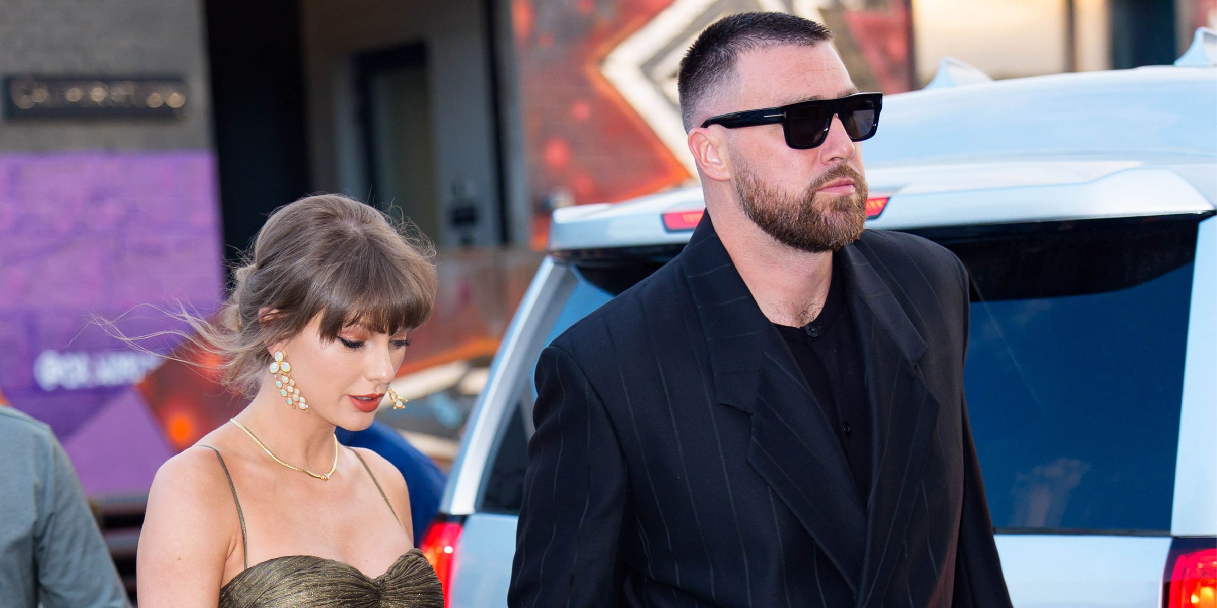Taylor Swift and Travis Kelce | Source: Getty Images