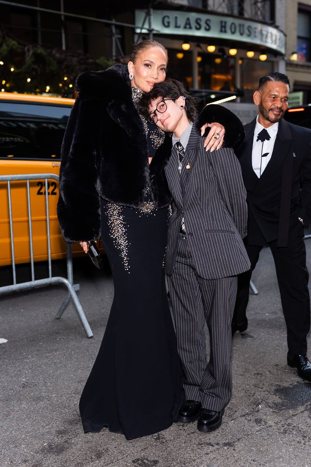 Jennifer Lopez and Emme Muñiz attend the "Othello" opening night at the Barrymore Theater in New York City on March 23, 2025 | Source: Getty Images