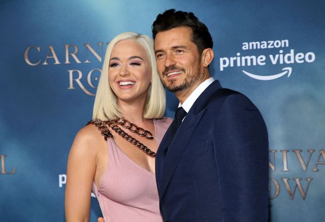 Katy Perry and Orlando Bloom attend the premiere of "Carnival Row" on August 21, 2019 in Hollywood, California | Source: Getty Images