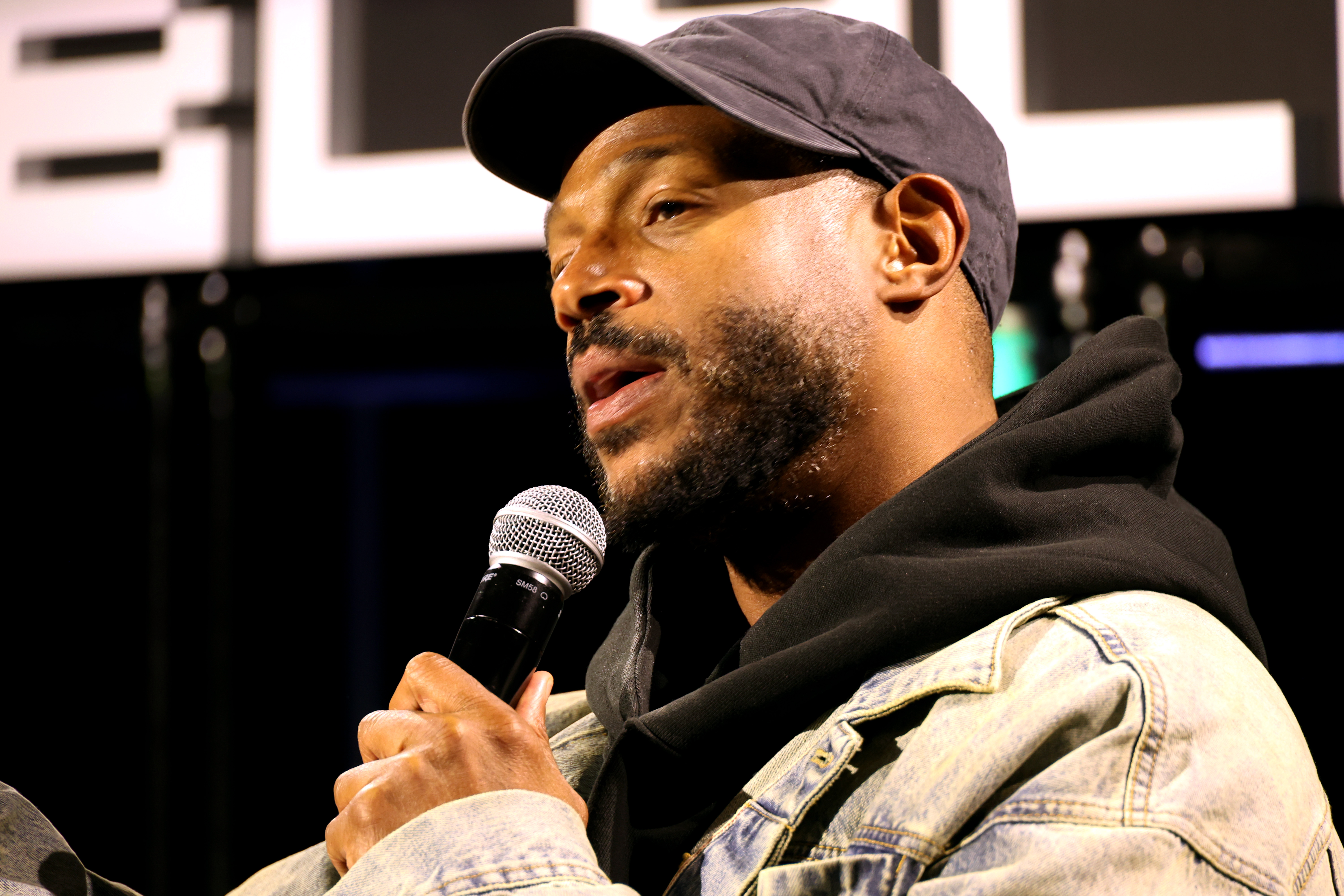Marlon Wayans speaking during "Funny is Money: A Conversation With One of the World's Most Successful Comedy Icons: Marlon Wayans" on October 17, 2024 | Source: Getty Images