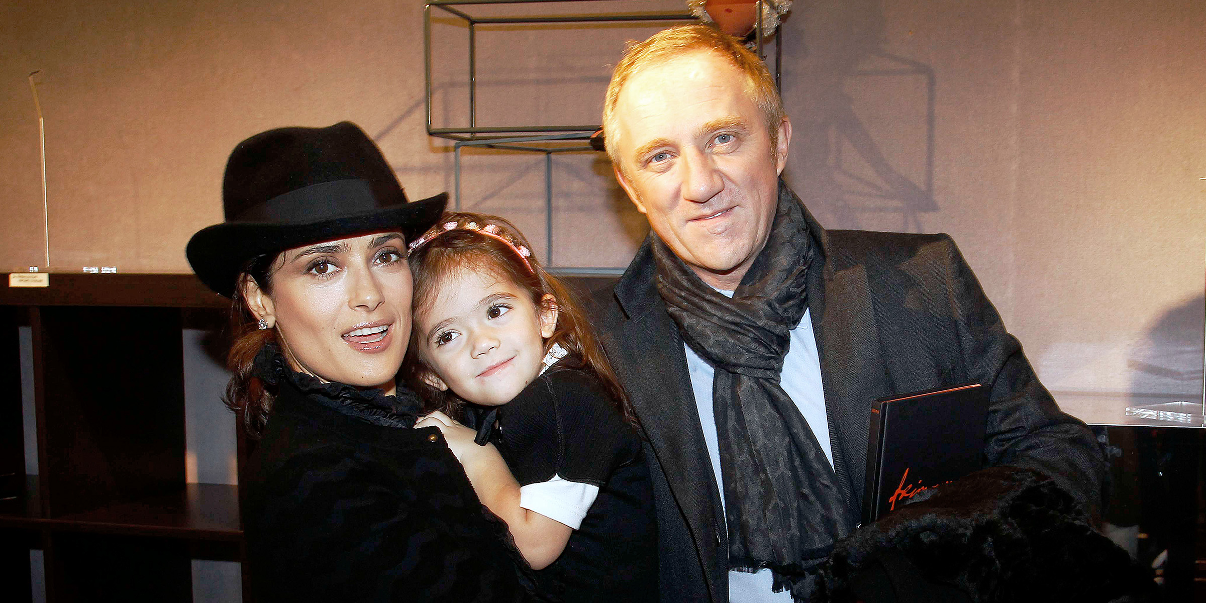 Salma Hayek, Valentina Pinault, and François-Henri Pinault | Source: Getty Images
