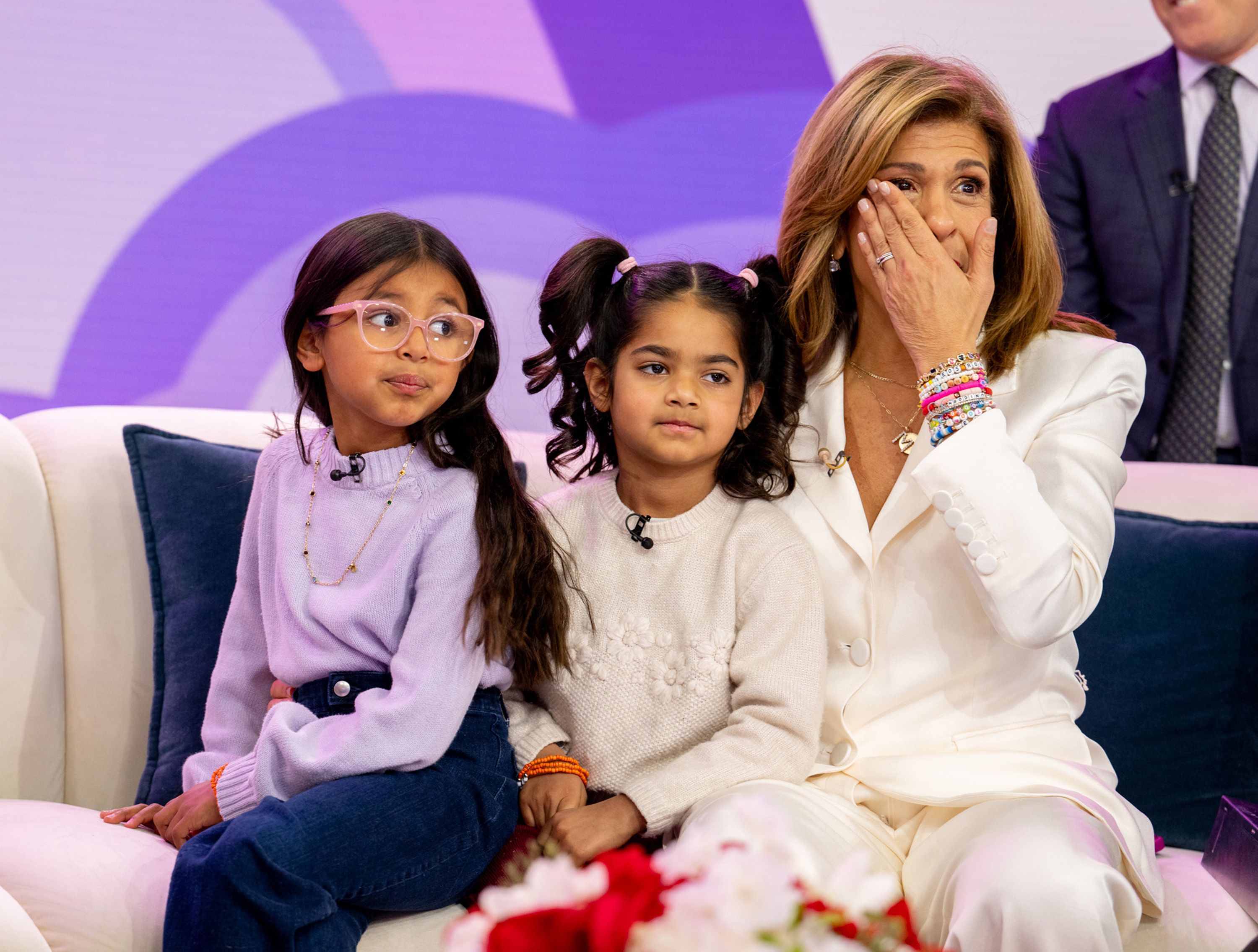 Haley Joy, Hope Catherine, and Hoda Kotb | Source: Getty Images