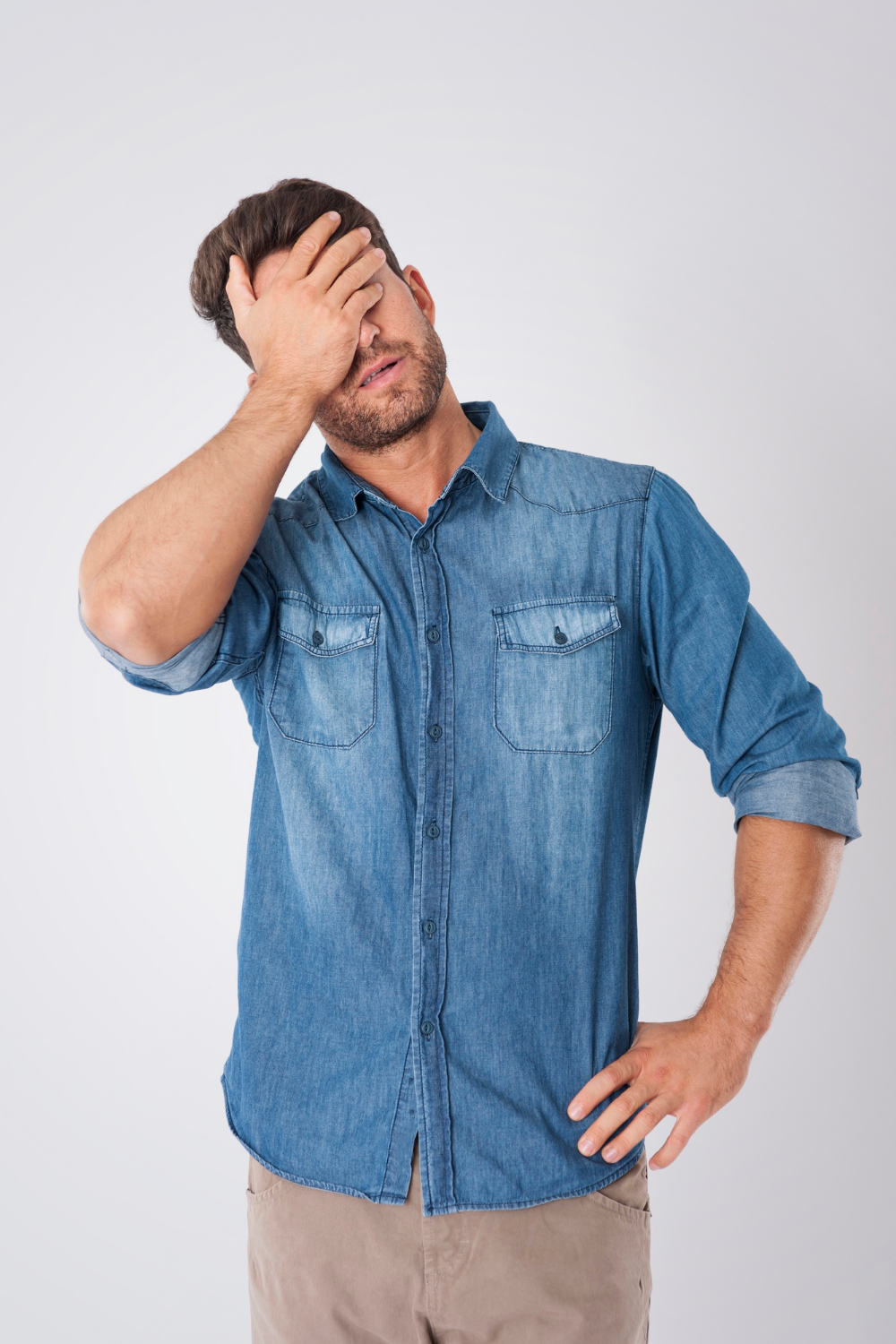A distressed man | Source: Freepik