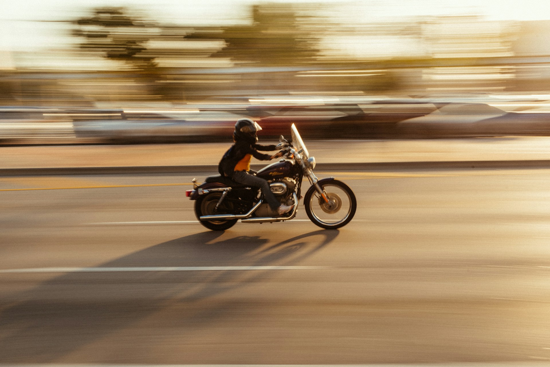 A speeding motorcycle | Source: Unsplash