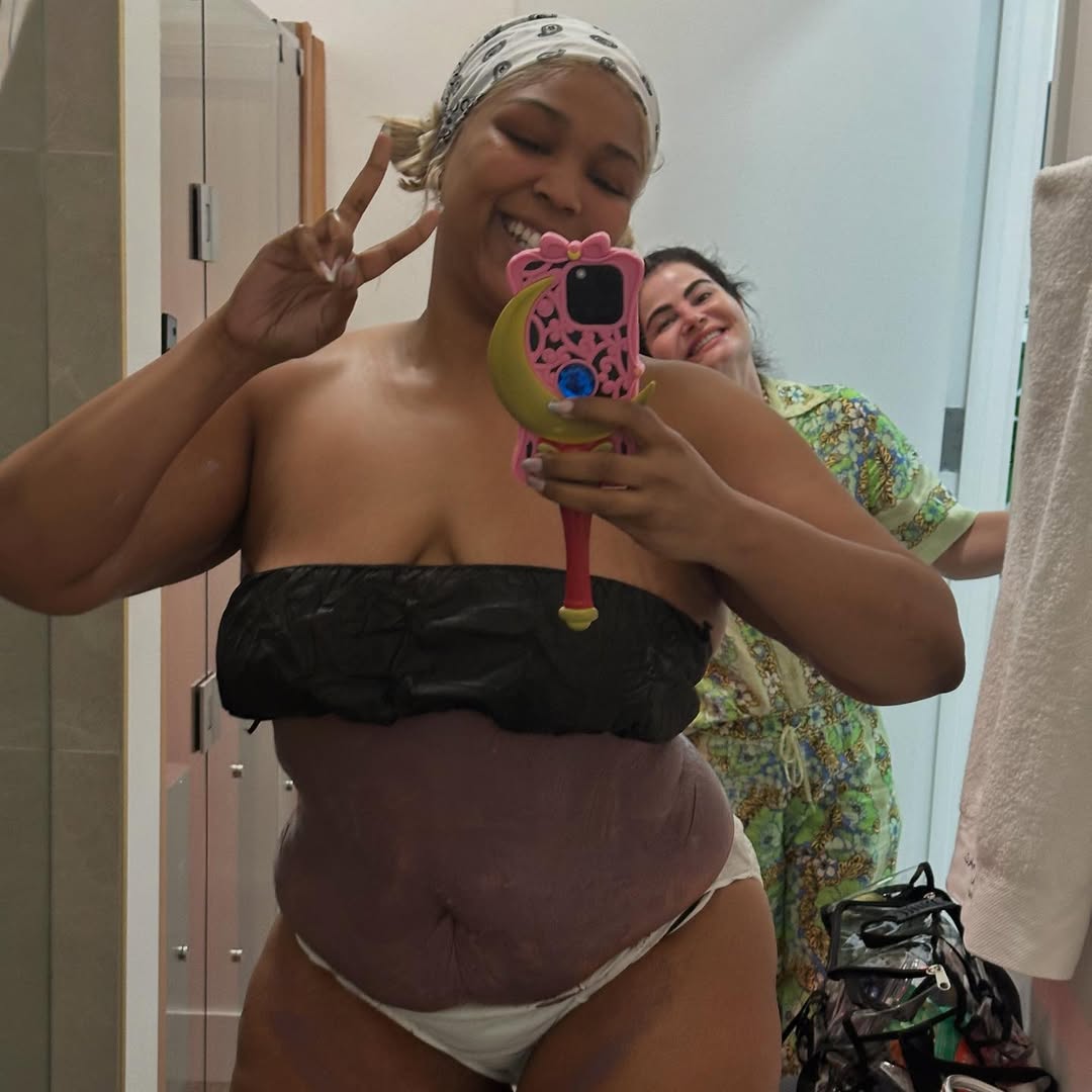 Lizzo at Flavia Lanini in a post dated July 3, 2025. | Source: Instagram/lizzobeeating