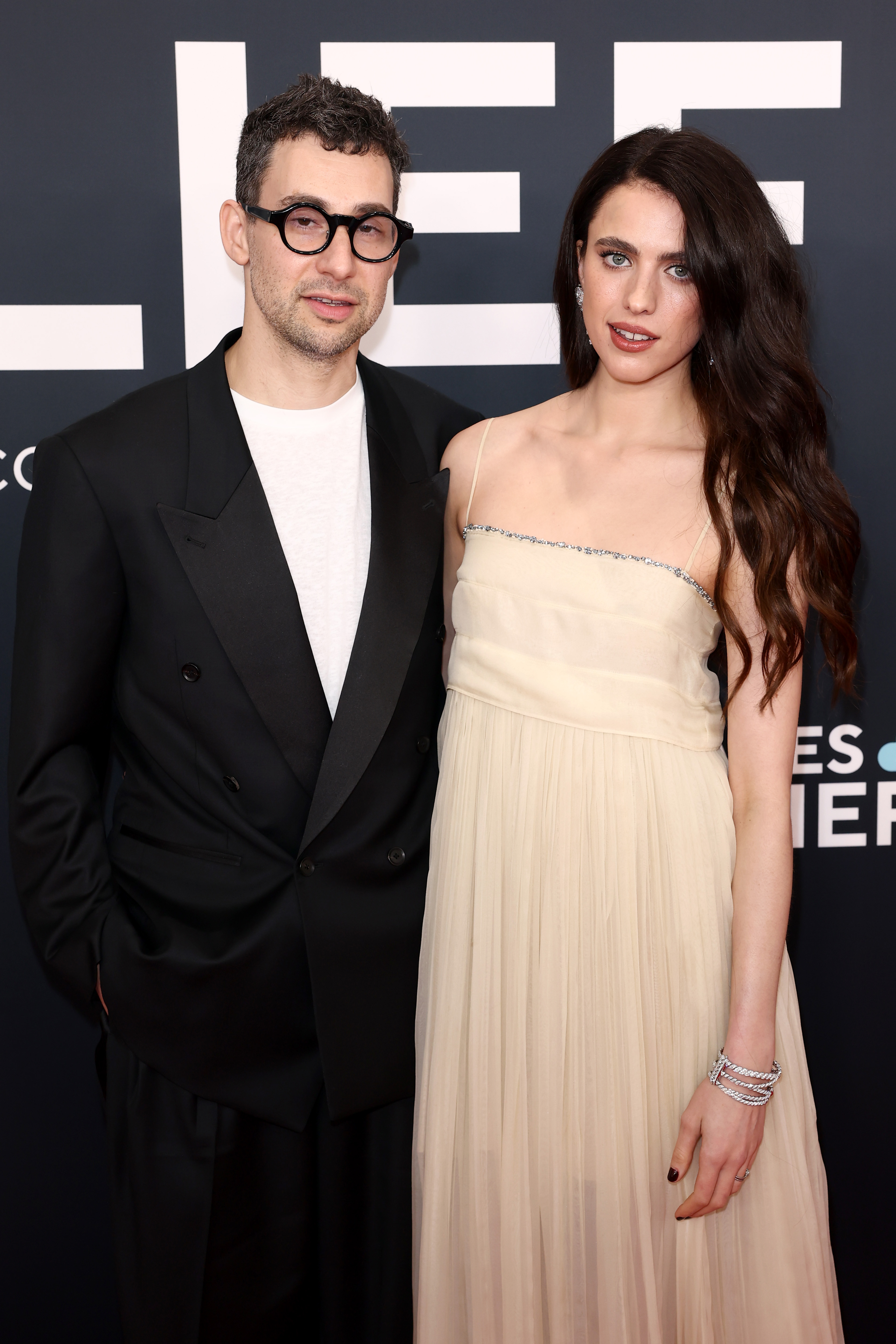 Jack Antonoff and Margaret Qualley attend the 67th Annual GRAMMY Awards on February 2, 2025 in Los Angeles, California. | Source: Getty Images