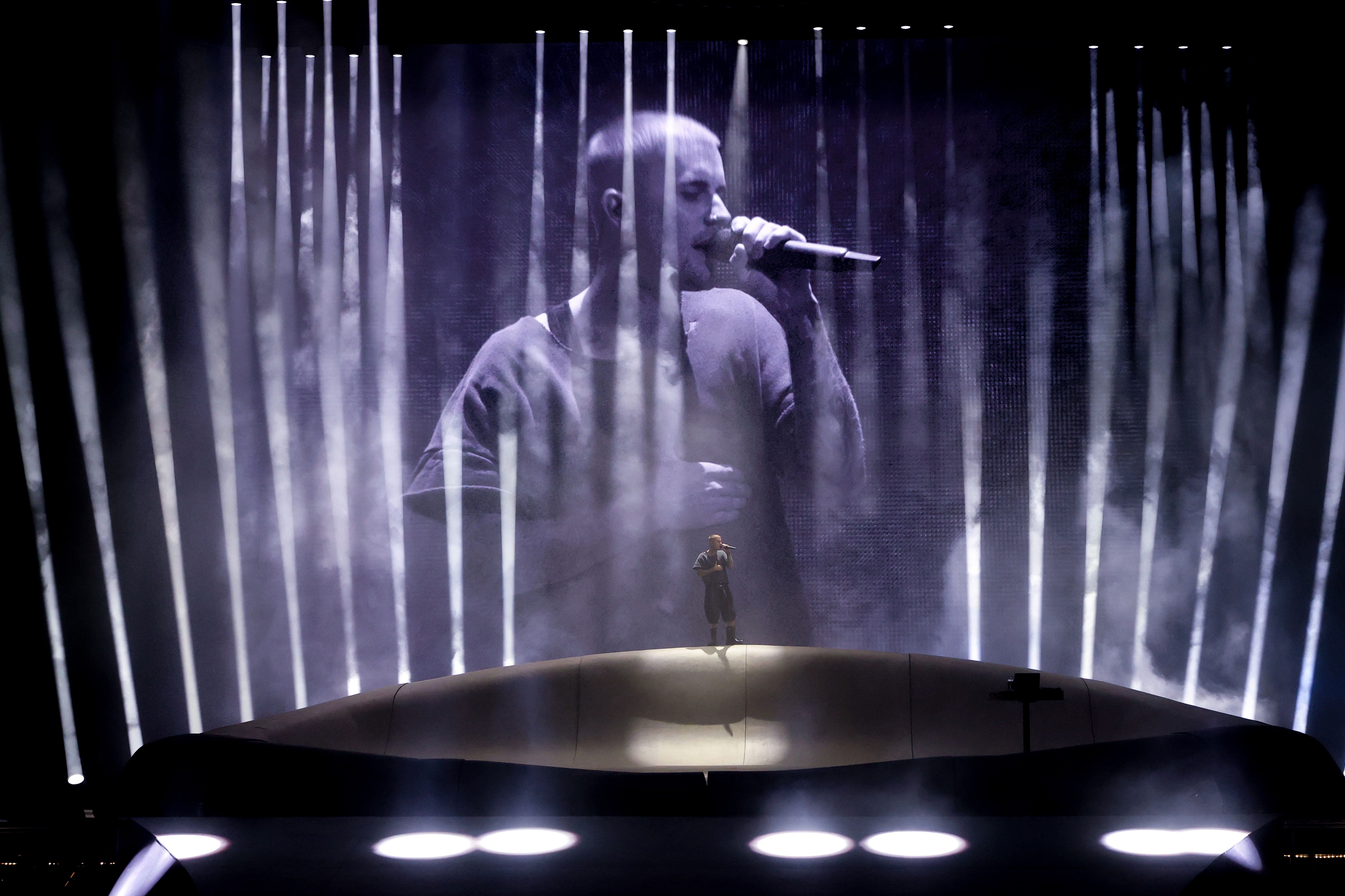 Justin Bieber performs at the Coachella Stage during the 2026 Coachella Valley Music and Arts Festival at Empire Polo Club on April 11, 2026 in Indio, California. | Source: Getty Images