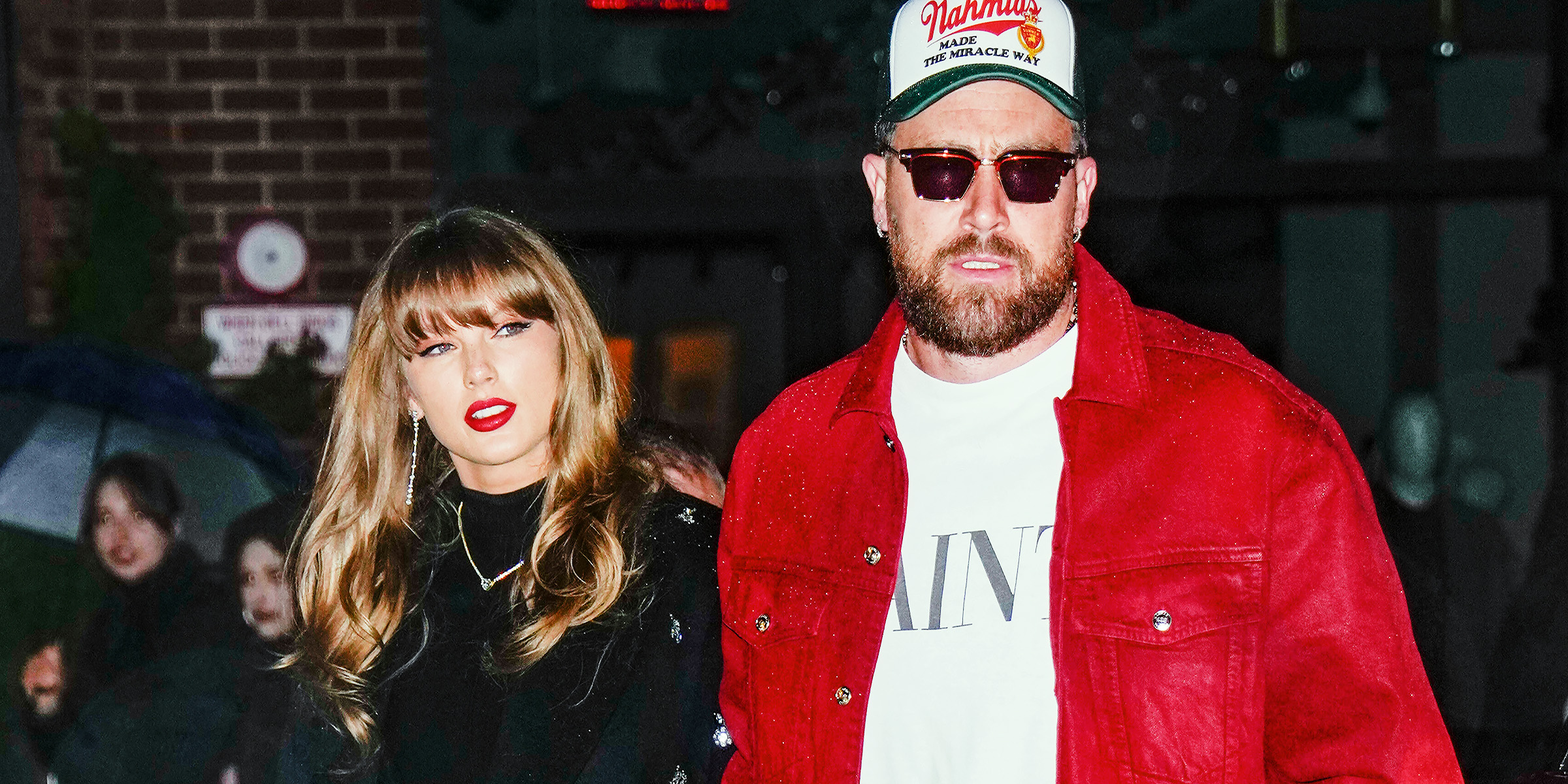 Travis Kelce and Taylor Swift | Source: Getty Images