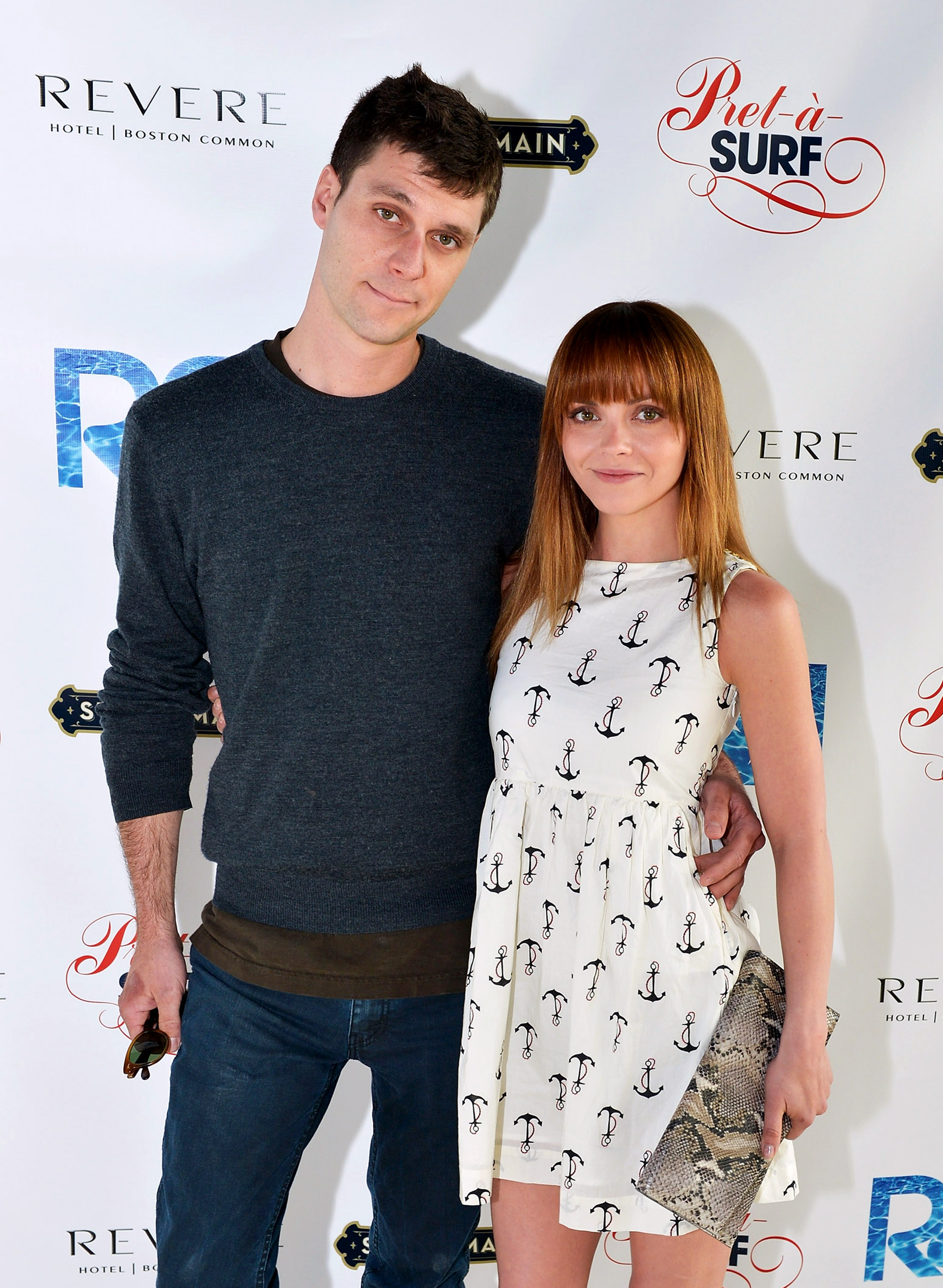 James Heerdegen and Christina Ricci attend the Rooftop @ Revere Launch Party at The Revere Hotel on May 18, 2013 in Boston, Massachusetts. | Source: Getty Images