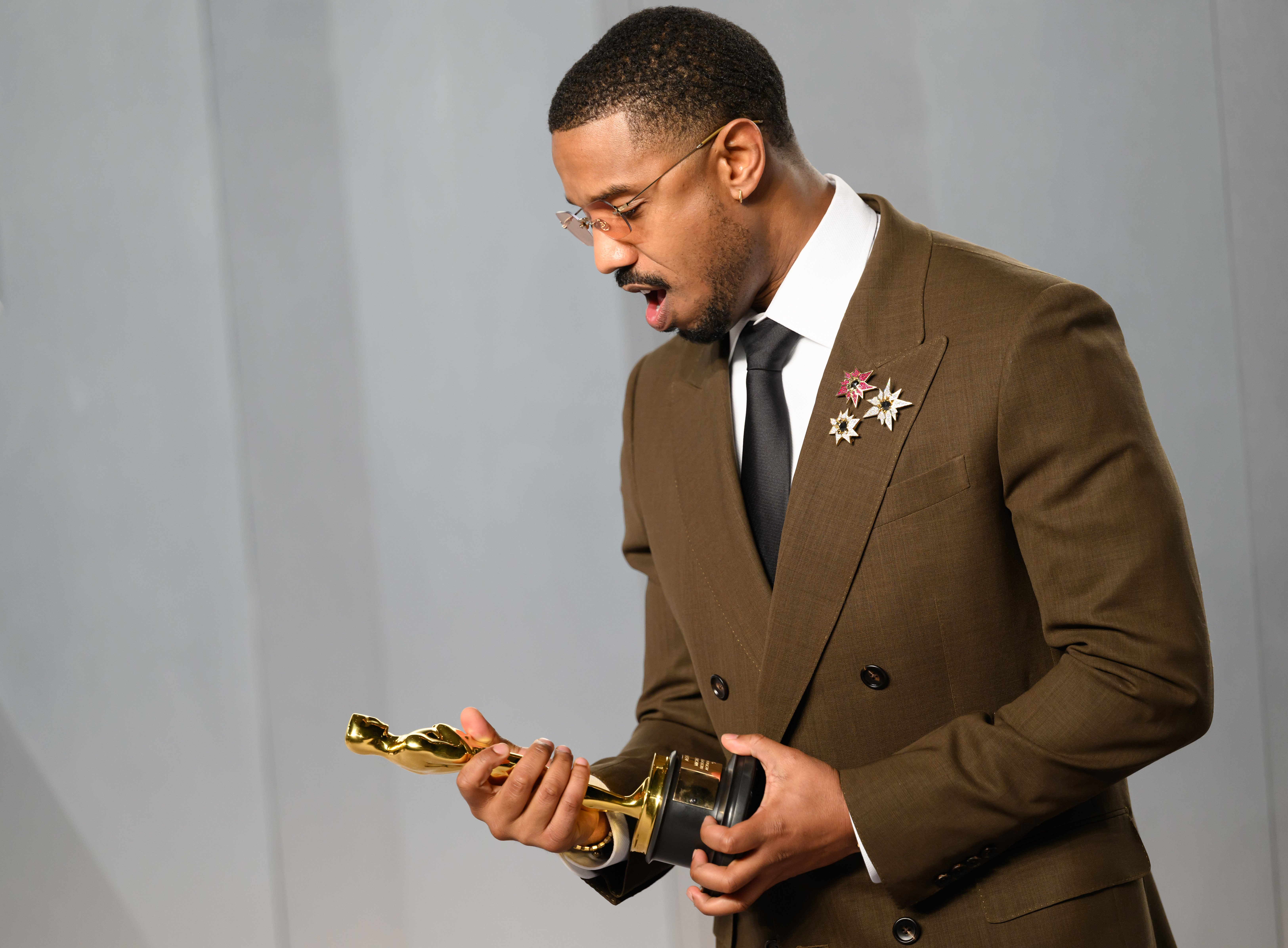 Michael B. Jordan attends the 2026 Vanity Fair Oscar Party hosted by Mark Guiducci at Los Angeles County Museum of Art on March 15, 2026 in Los Angeles, California. | Source: Getty Images