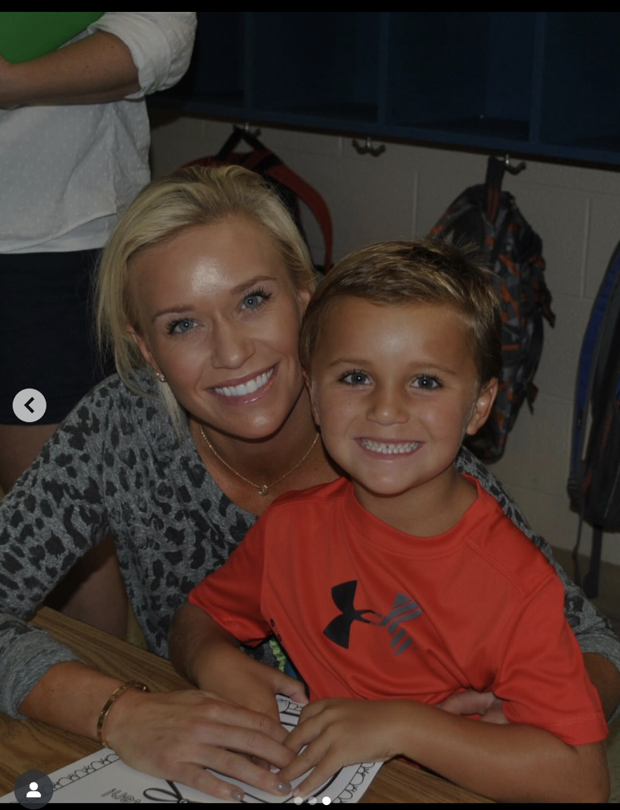 Caroline and Tate Bryan, posted on August 12, 2025. | Source: Instagram/linabryan3