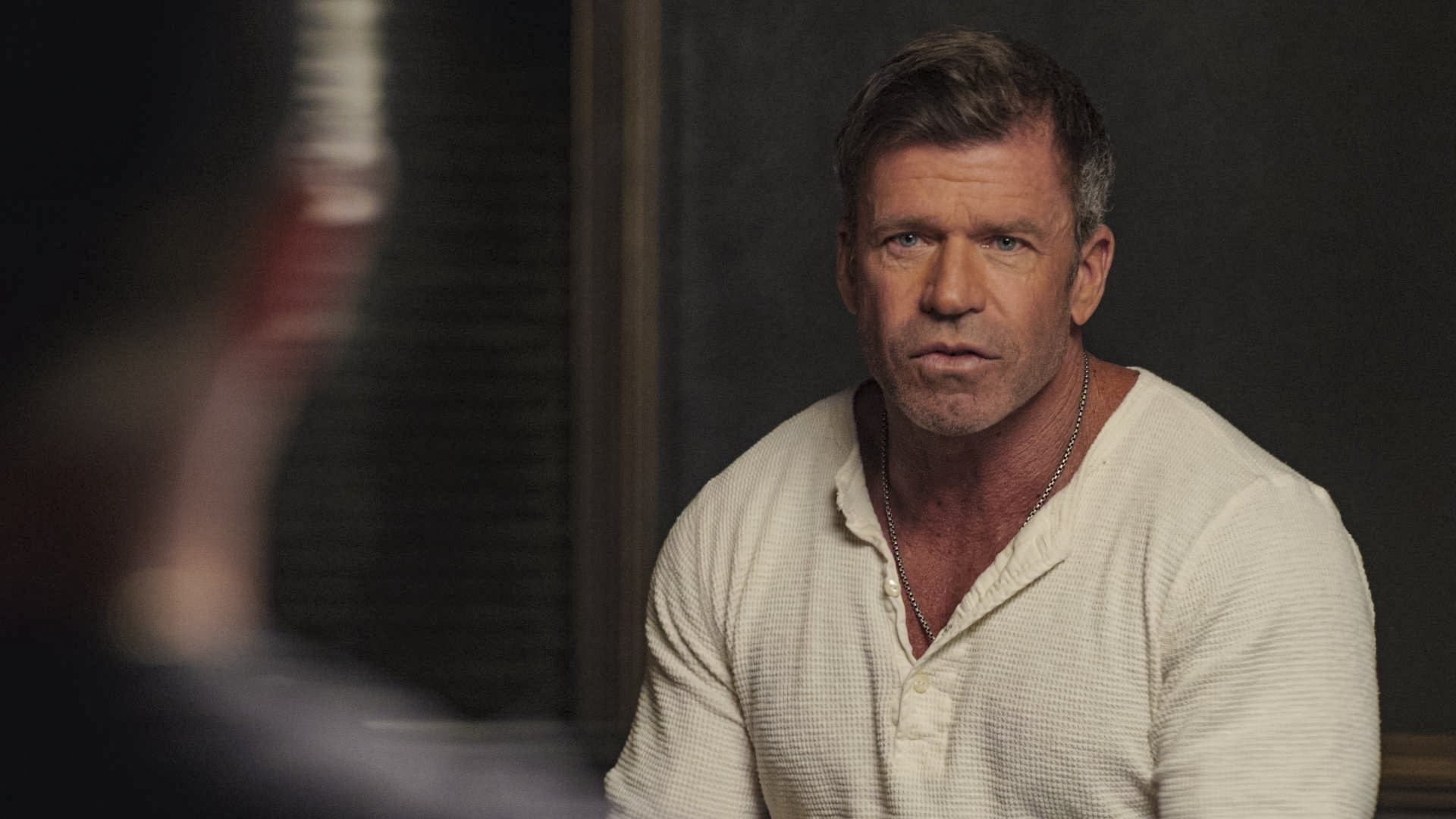 Taylor Sheridan during an episode of "The Factory, Dallas, TX, Part 1" on September 30, 2025. | Source: Getty Images