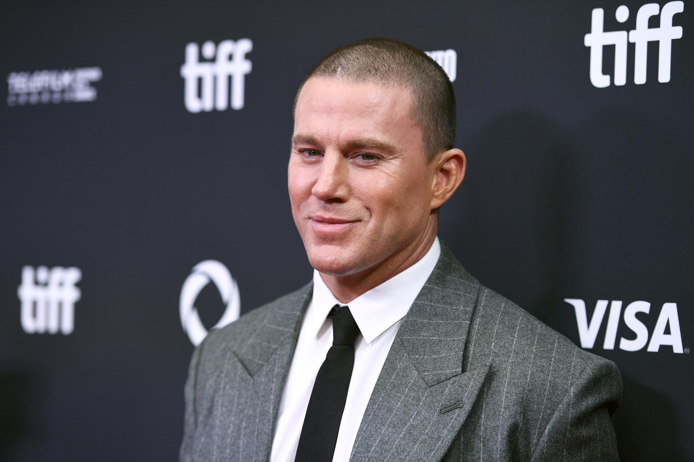 Channing Tatum attends the "Roofman" World Premiere at the 2025 Toronto International Film Festival at Roy Thomson Hall on September 6, 2025, in Toronto, Ontario. | Source: Getty Images