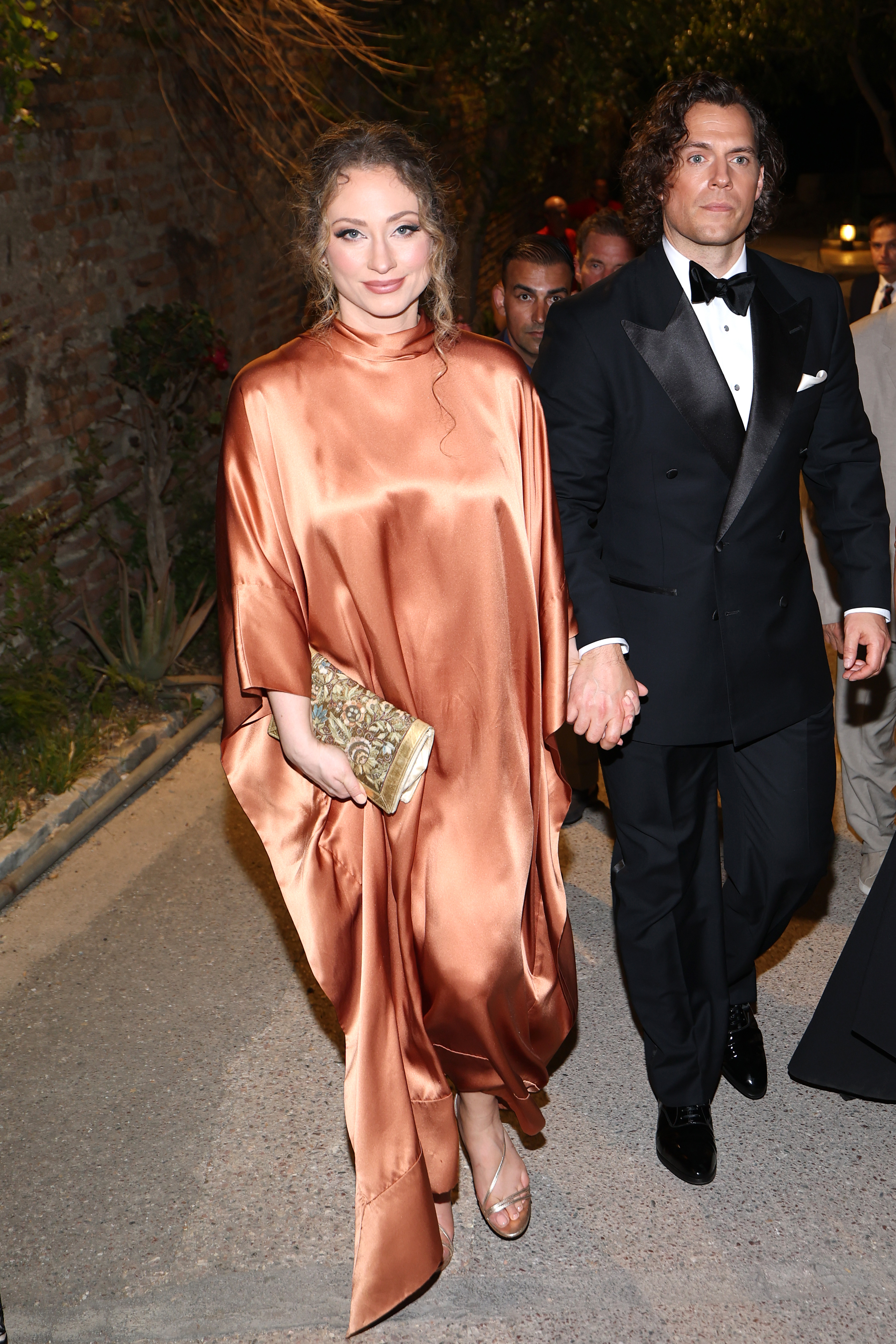 Natalie Viscuso and Henry Cavill attend the 71st Taormina Film Festival on June 11, 2025 in Taormina, Italy | Source: Getty Images