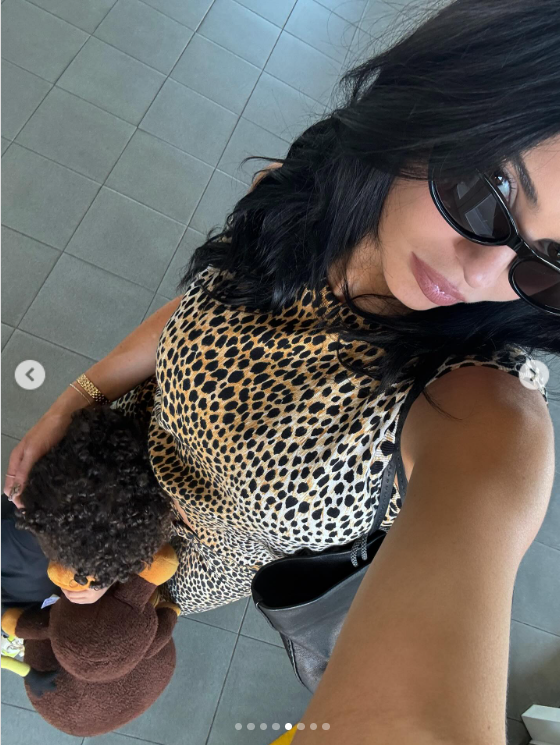 Kylie Jenner and her son, in a post shared on June 29, 2025. | Source: Instagram/kyliejenner