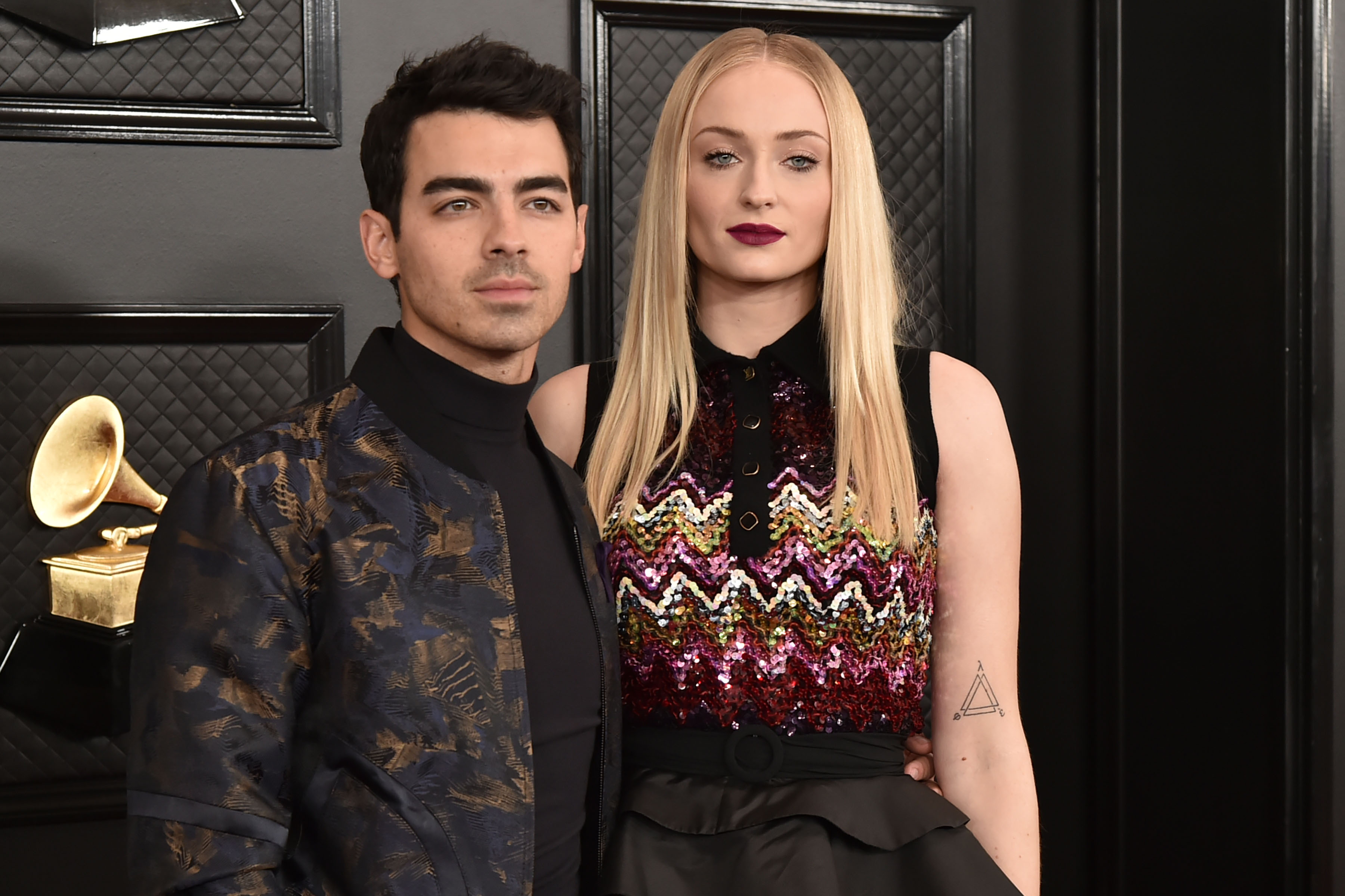 Joe Jonas and Sophie Turner attend the 62nd Annual Grammy Awards at Staples Center on January 26, 2020, in Los Angeles, California. | Source: Getty Images