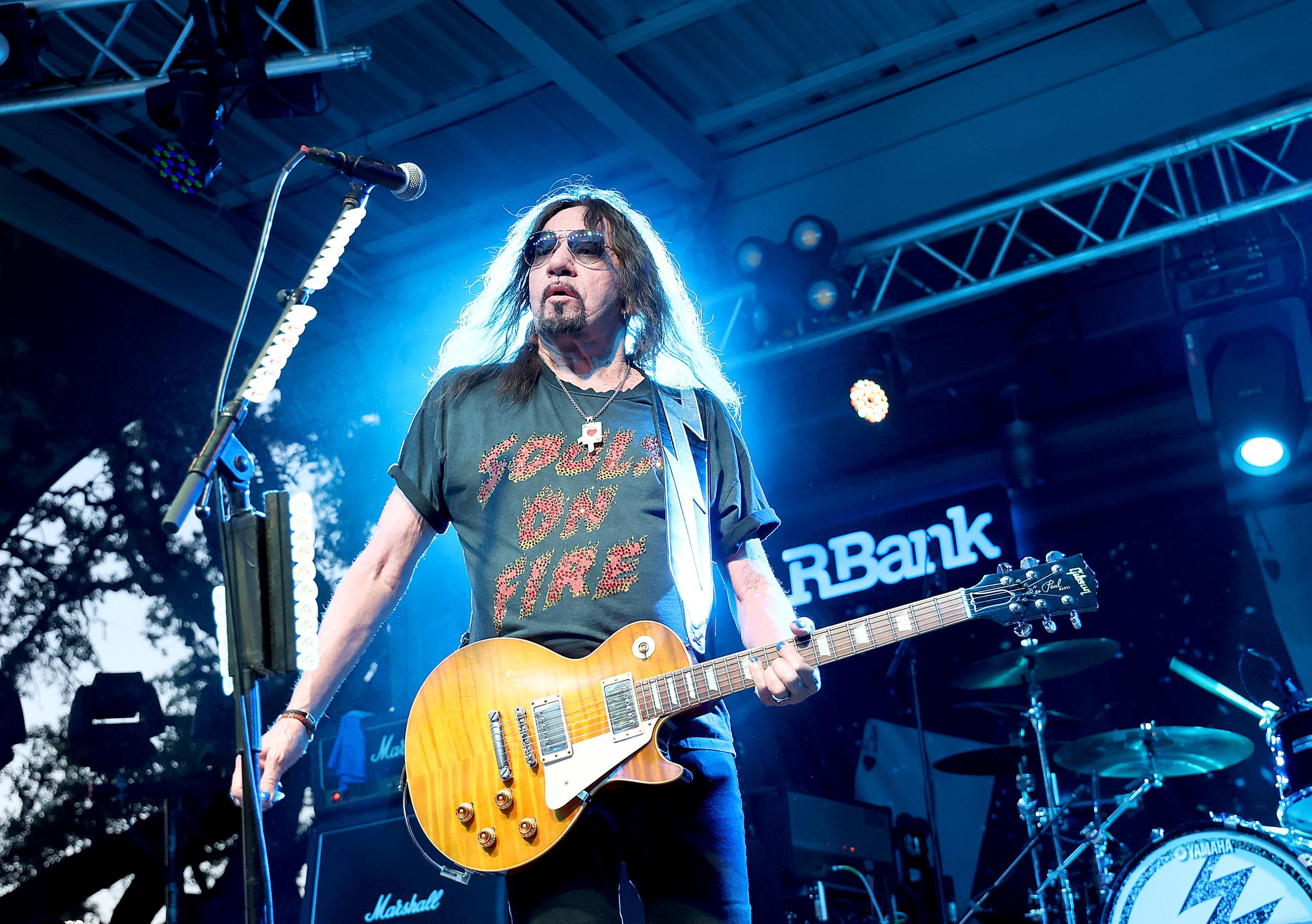 Ace Frehley performs in concert at Haute Spot Event Venue on July 13, 2023, in Cedar Park, Texas. | Source: Getty Images