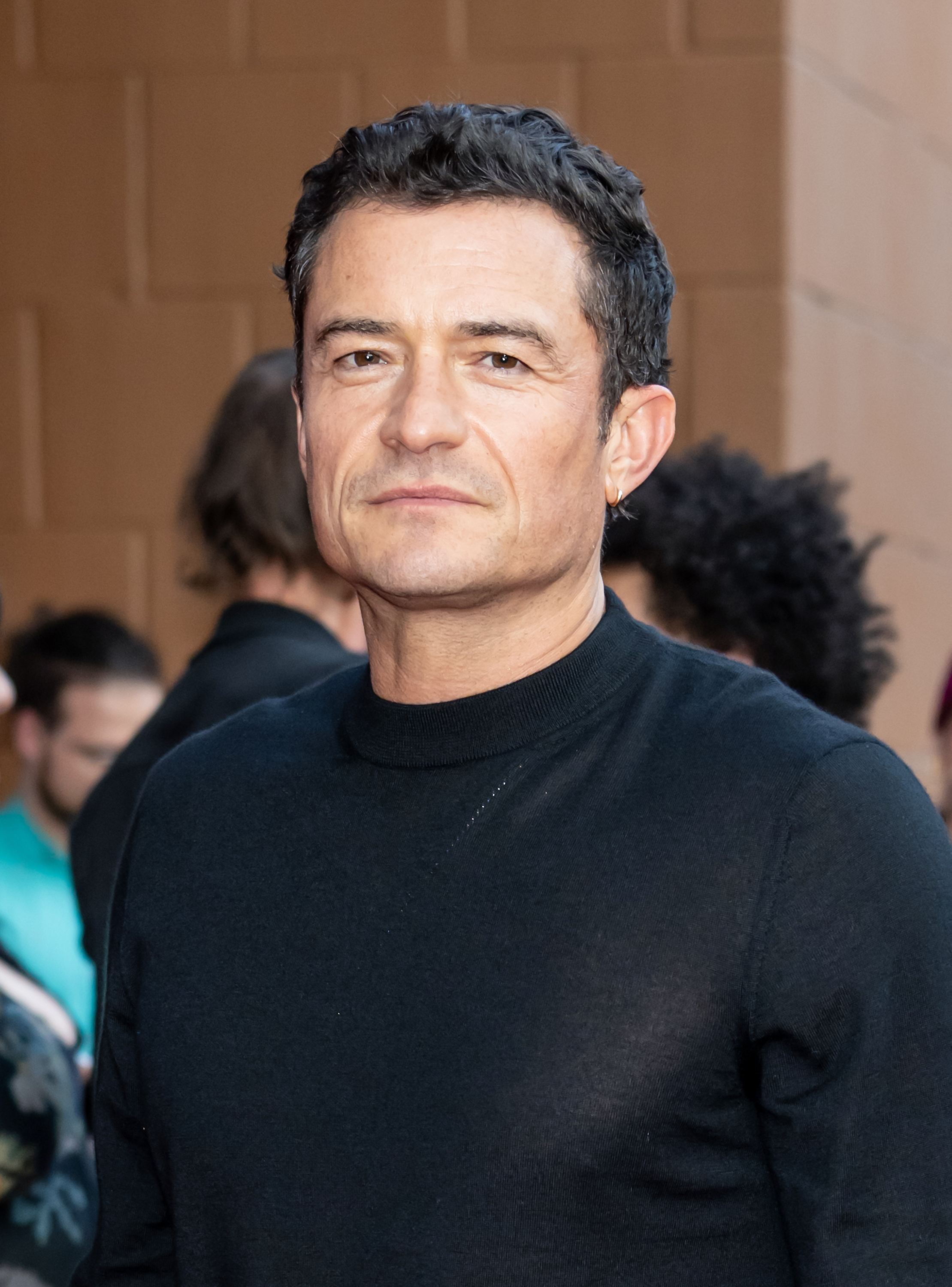 Orlando Bloom is seen arriving to "Deep Cover" premiere during the 2025 Tribeca Festival at BMCC Tribeca on June 10, 2025, in New York City. | Source: Getty Images