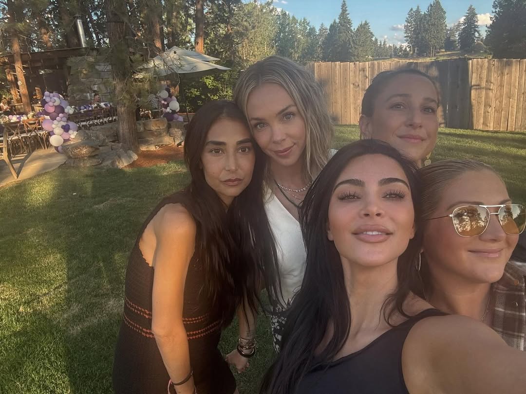 Kim Kardashian poses with her "Lifers" in a photo shared on July 6, 2025. | Source: Instagram/kimkardashian