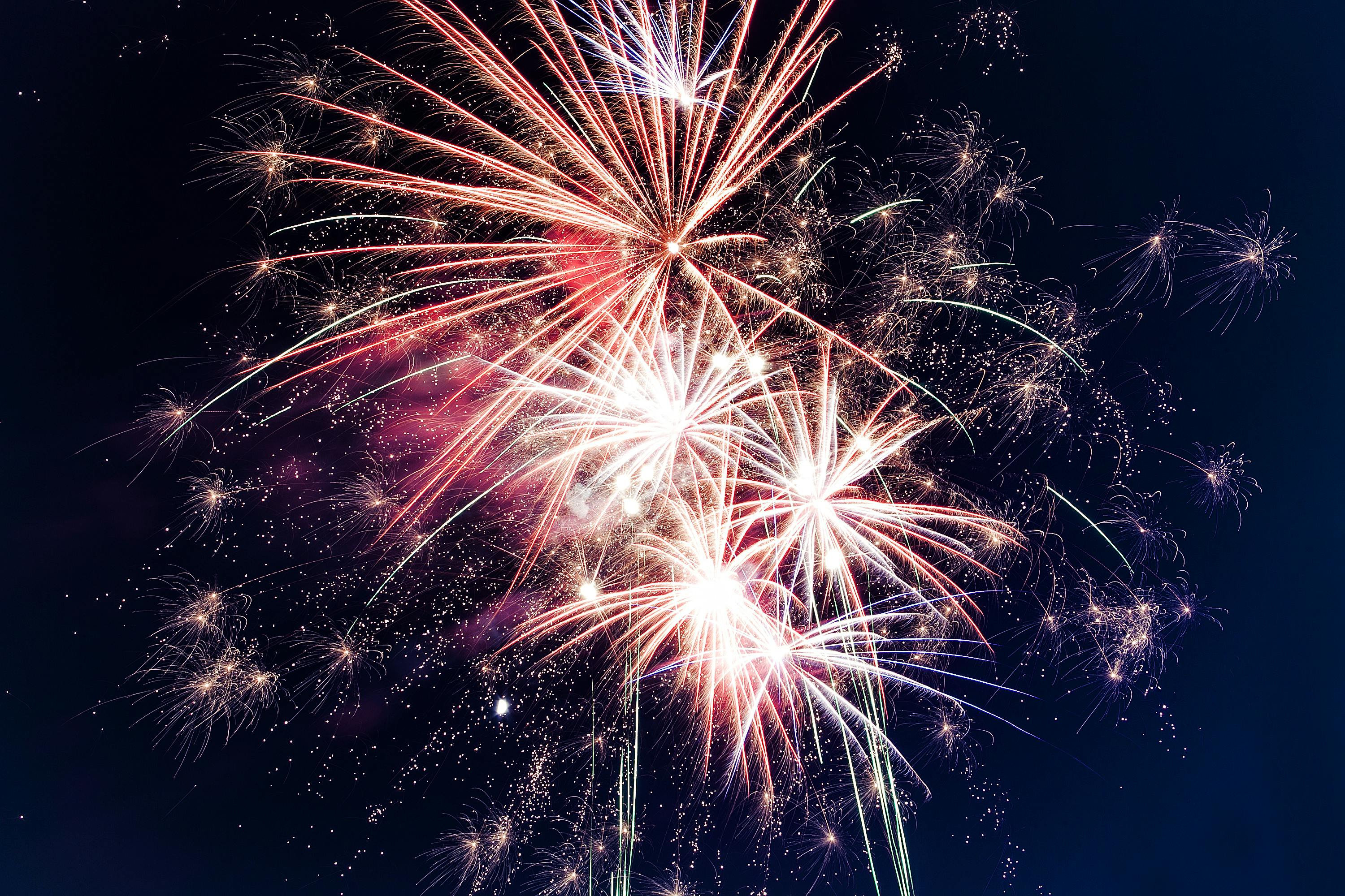 A fireworks display | Source: Pexels