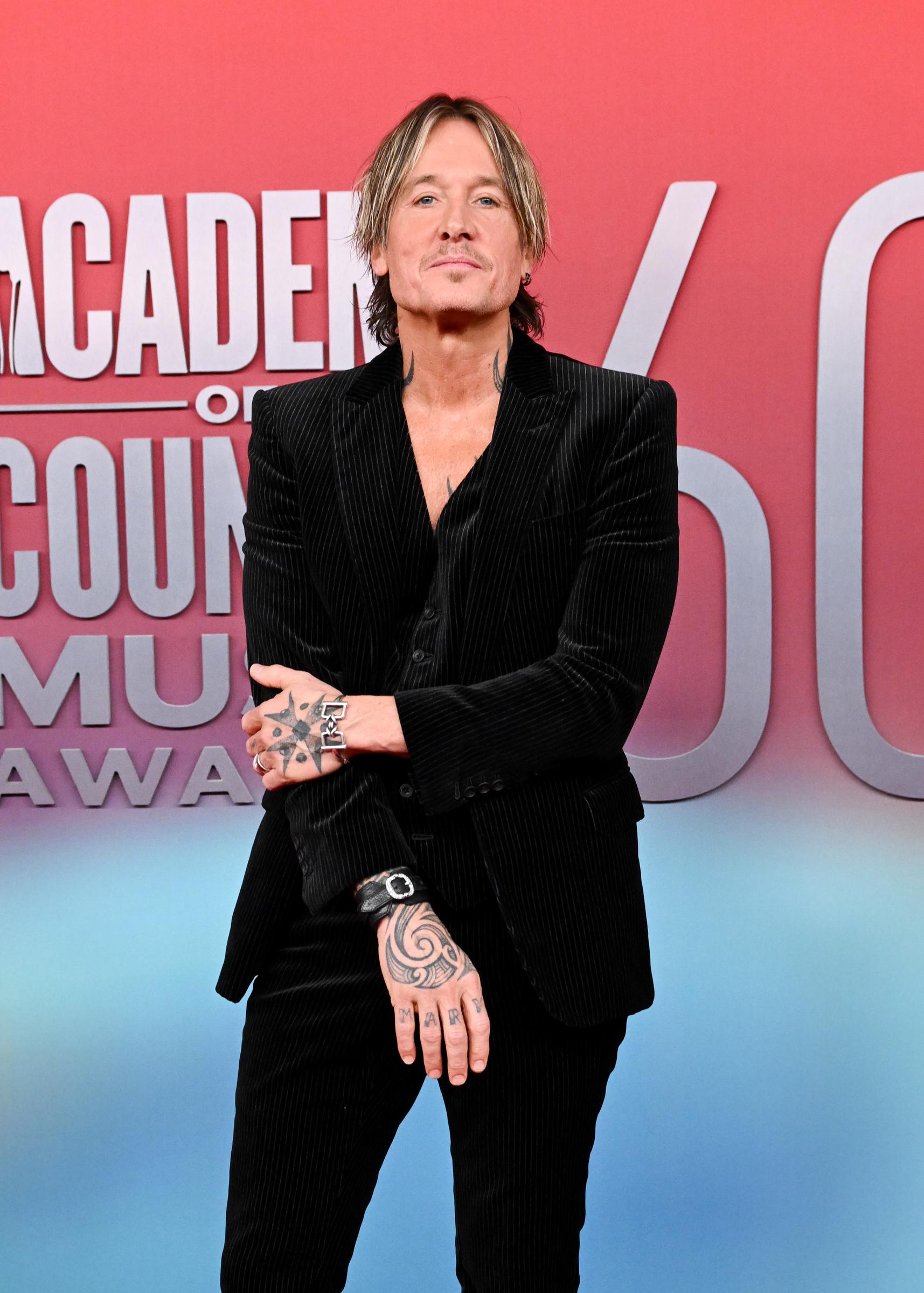 Keith Urban at the 60th Academy Of Country Music Awards held at the Ford Center at The Star on May 8, 2025, in Frisco, Texas. | Source: Getty Images