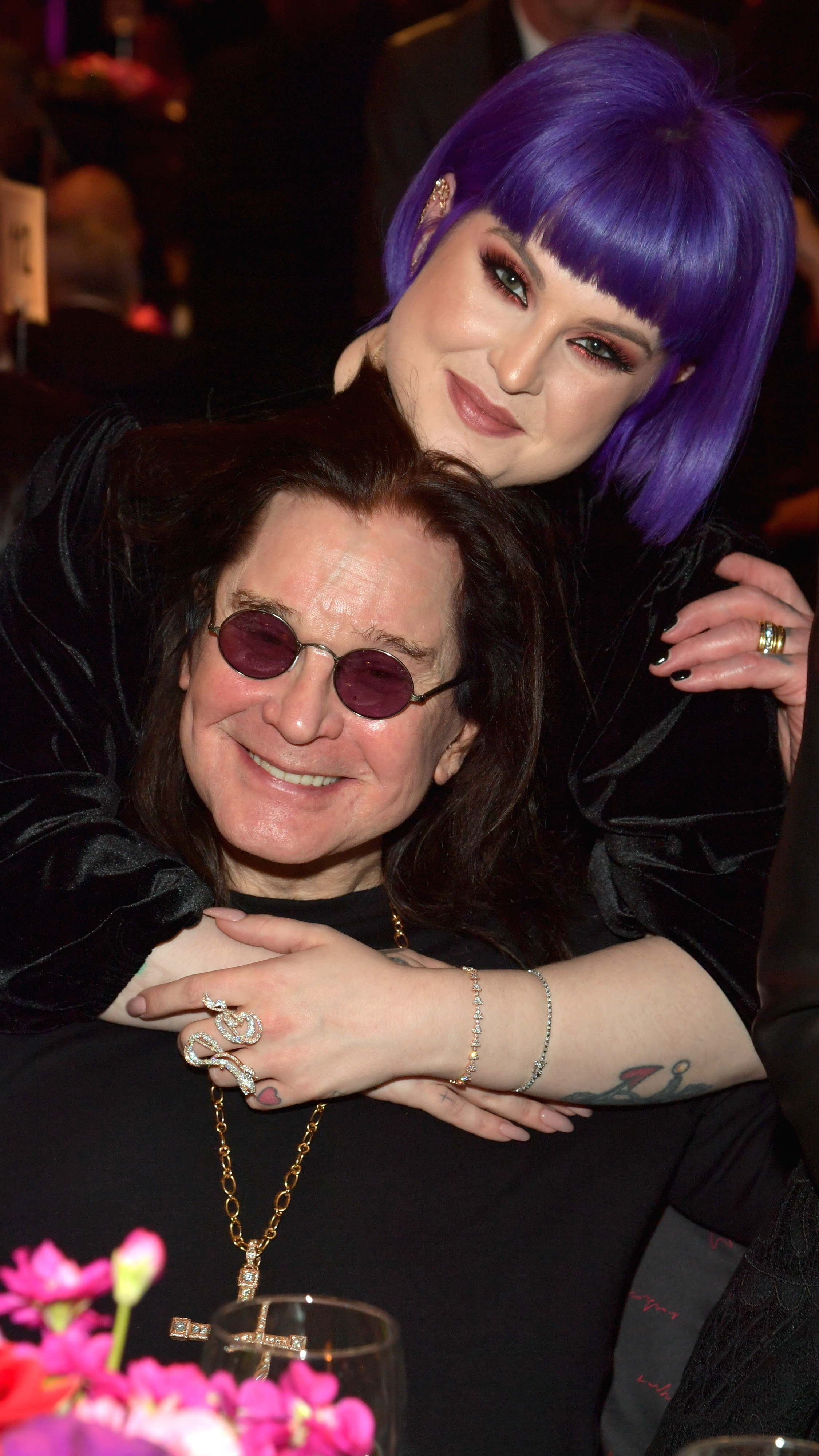 Kelly Osbourne and Ozzy Osbourne attend the Pre-GRAMMY Gala and GRAMMY Salute to Industry Icons Honoring Sean "Diddy" Combs on January 25, 2020, in Beverly Hills, California. | Source: Getty Images