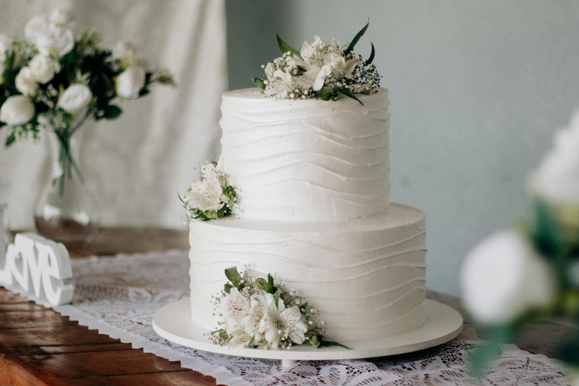 A wedding cake | Source: Pexels