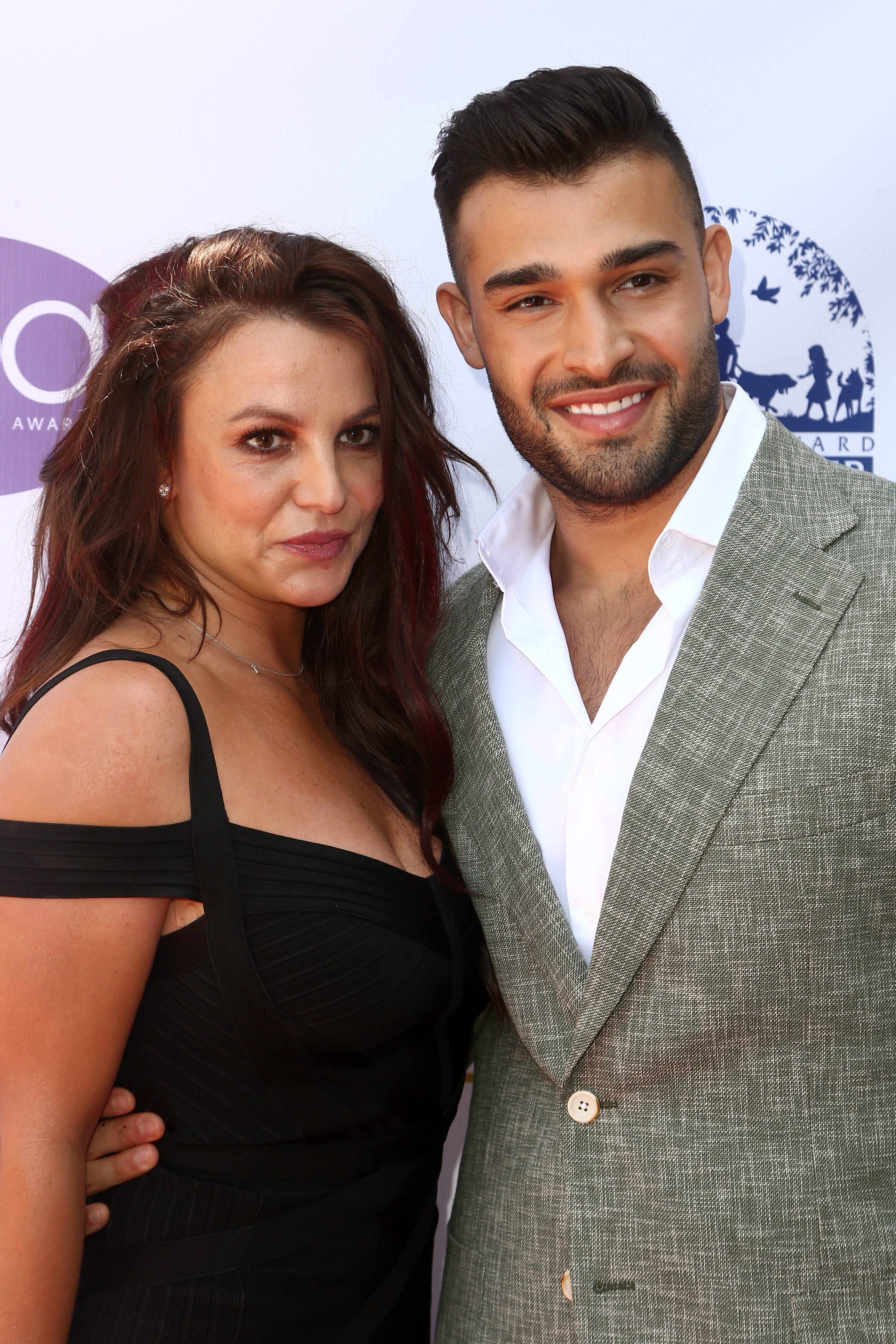 Britney Spears and Sam Asghari attend the 2019 Daytime Beauty Awards at The Taglyan Complex on September 20, 2019, in Los Angeles, California. | Source: Getty Images