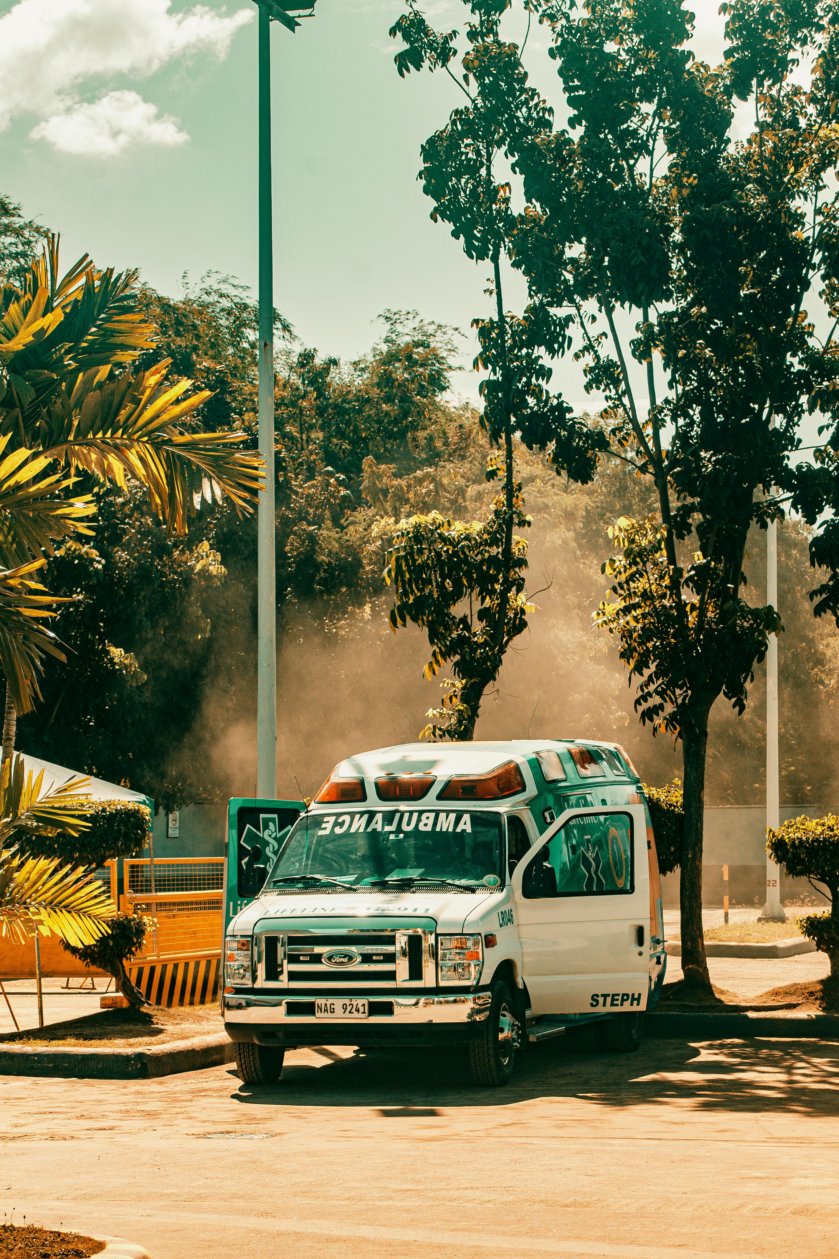 A parked ambulance | Source: Pexels