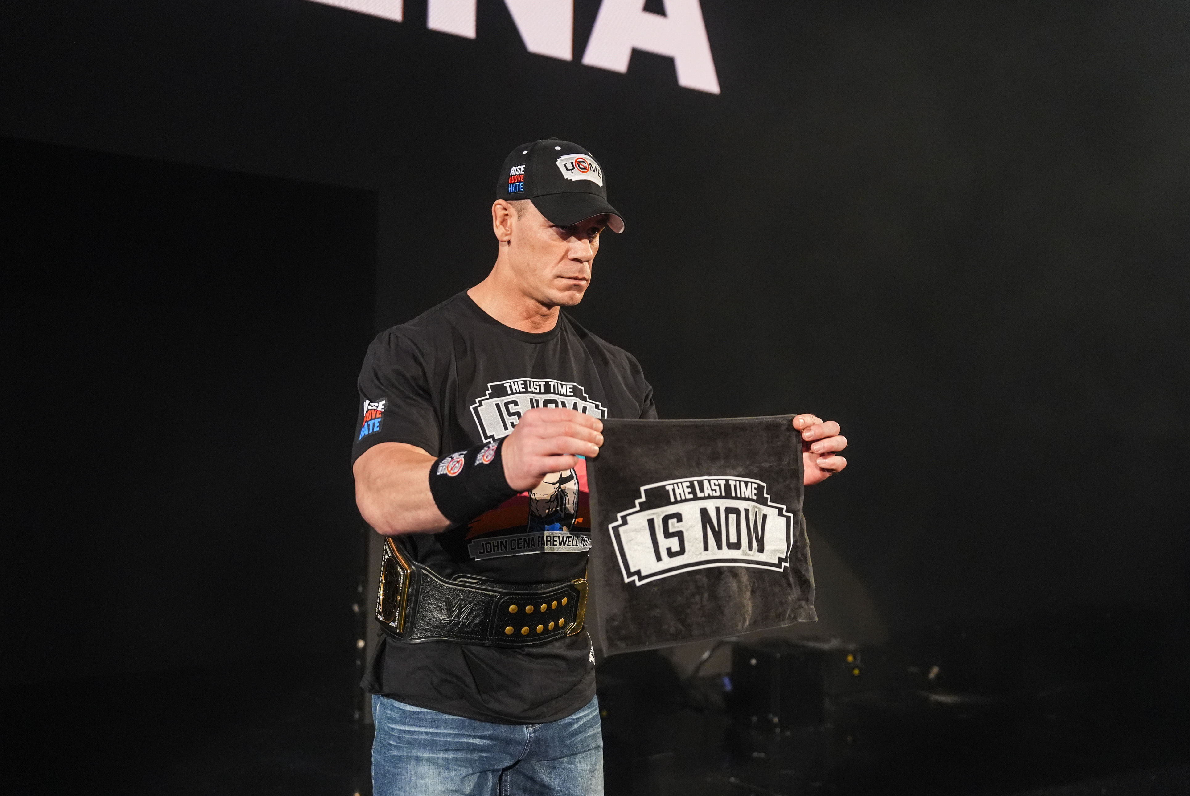 John Cena makes his entrance during SmackDown at Frost Bank Center on July 18, 2025, in San Antonio, Texas. | Source: Getty Images