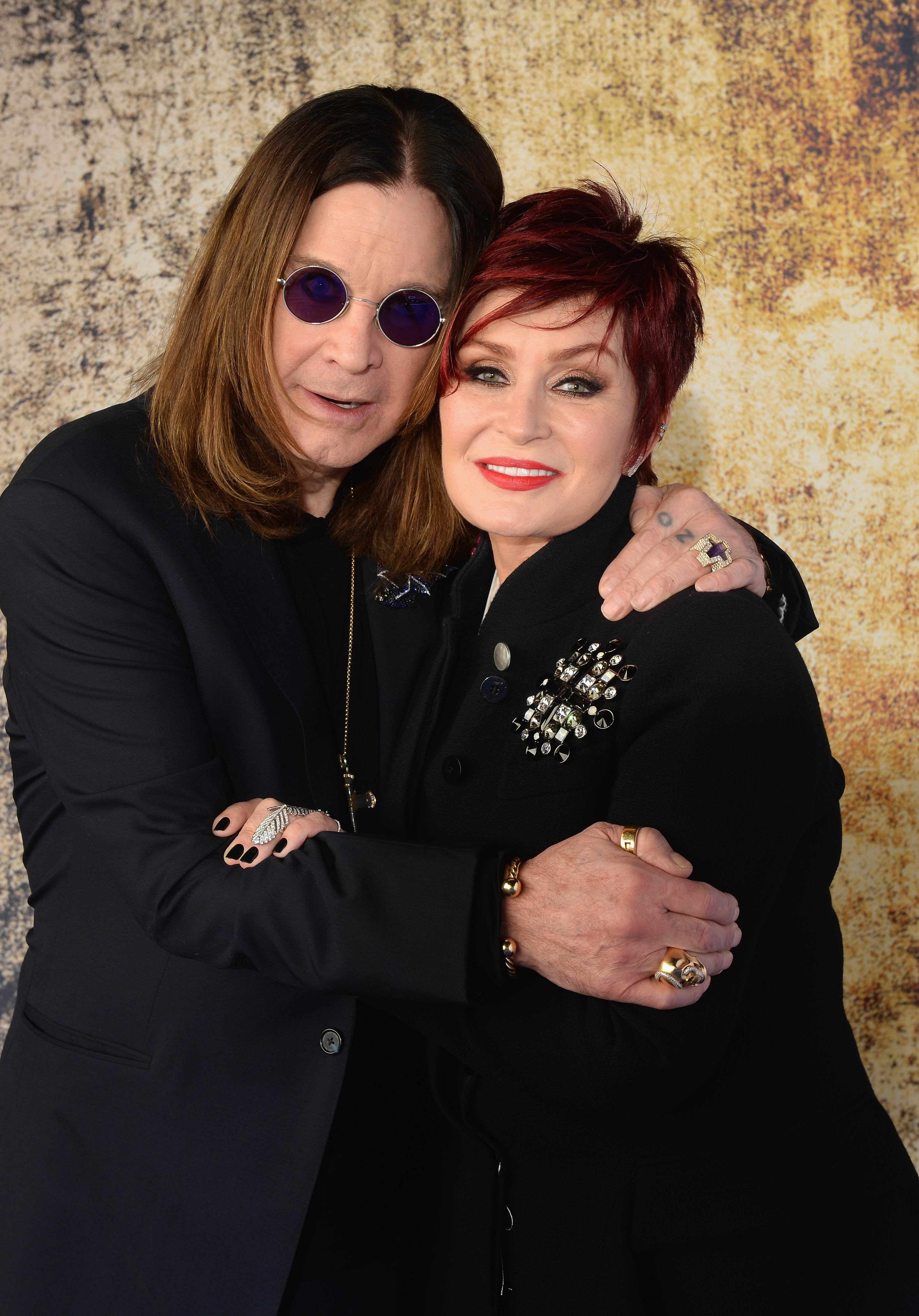 Ozzy Osbourne and Sharon Osbourne attend the MTV EMA's 2014 at The Hydro on November 9, 2014, in Glasgow, Scotland. | Source: Getty Images