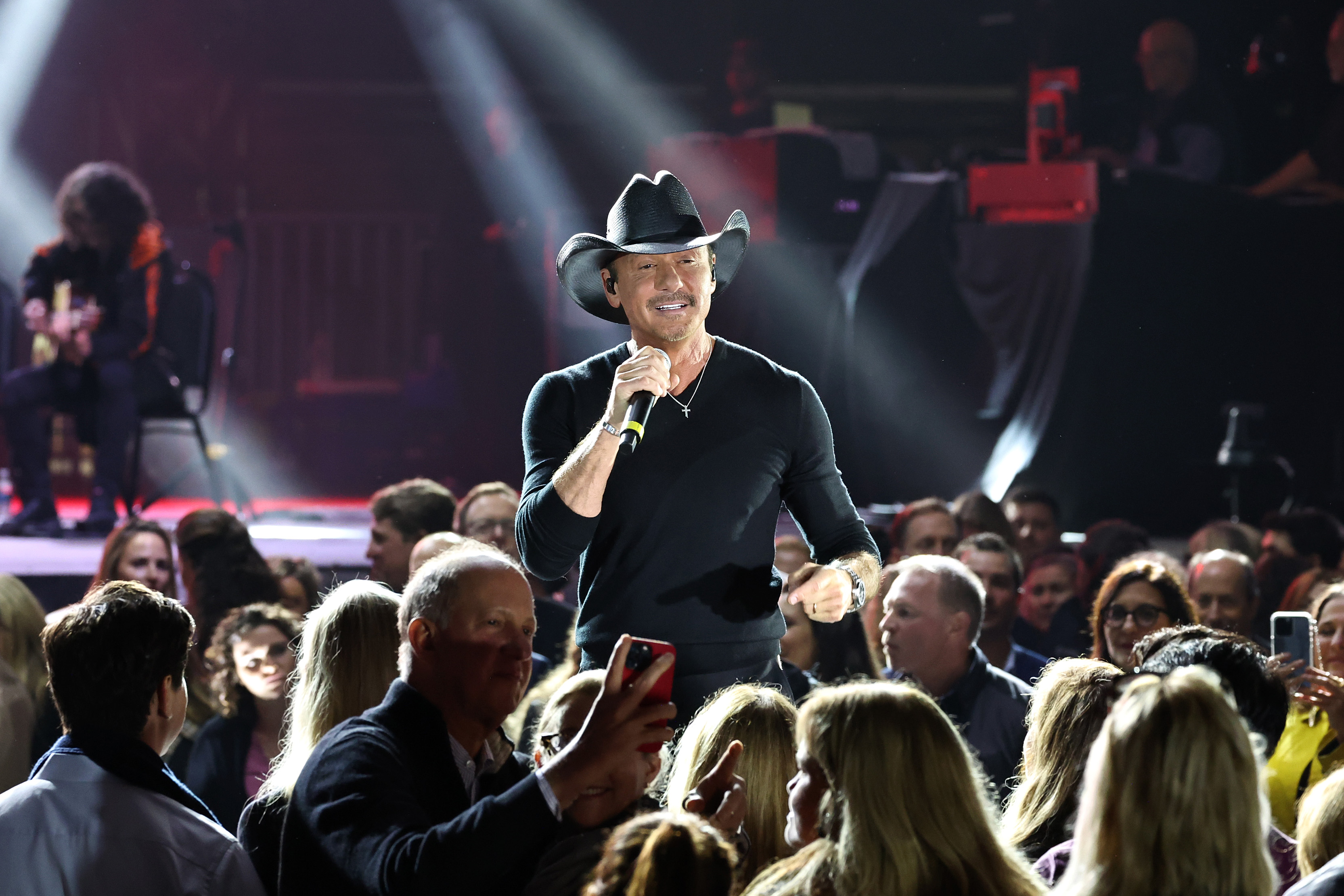 Tim McGraw performs onstage during City Parks Foundation 2023 Dinner & Concert Benefit at Central Park SummerStage on September 28, 2023, in New York City. | Source: Getty Images
