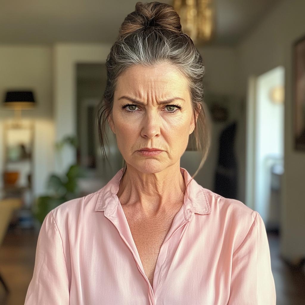 An angry older woman | Source: Midjourney