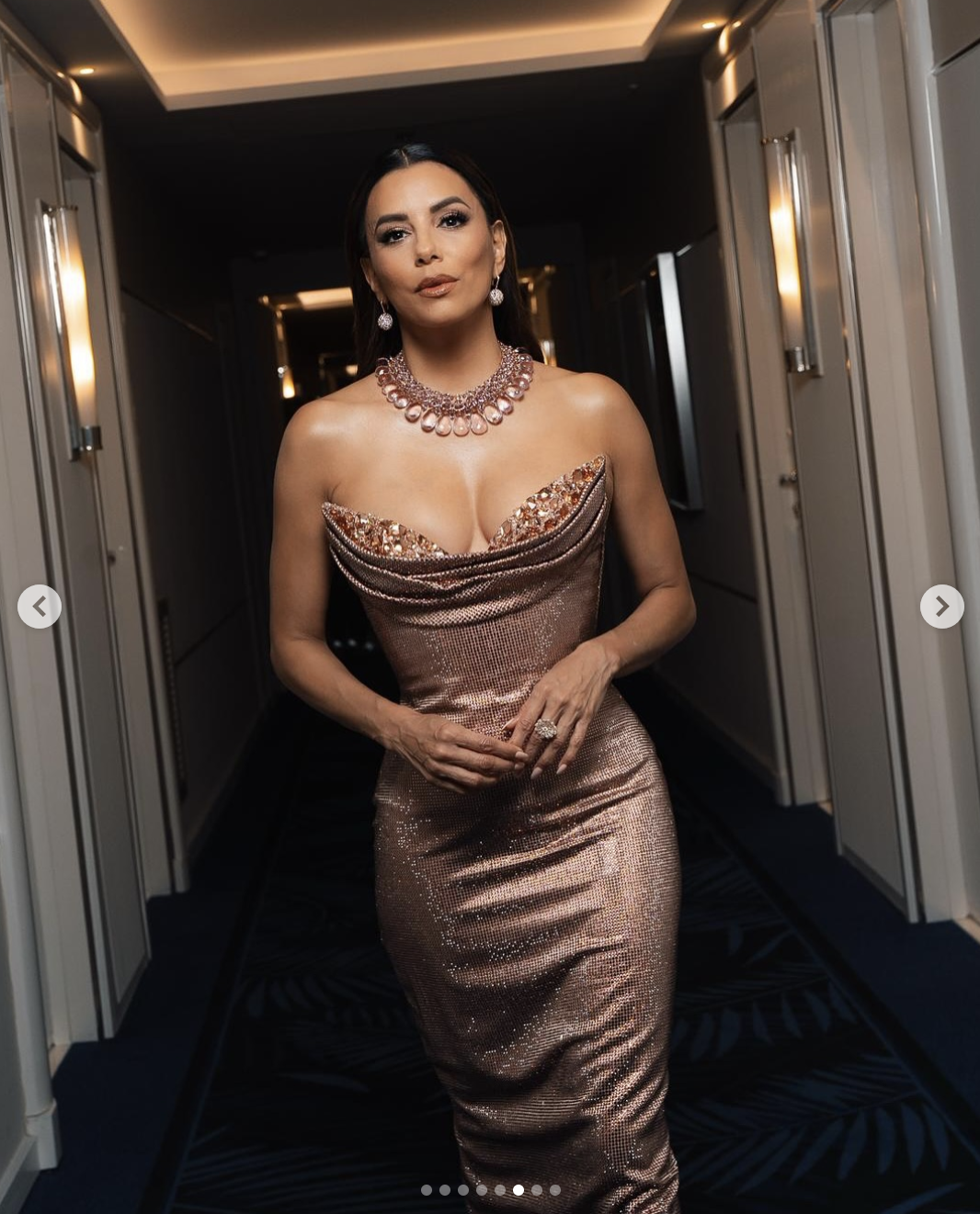 Eva Longoria prepares to attend the Cannes Film Festival on May 19, 2025 | Source: Instagram/evalongoria