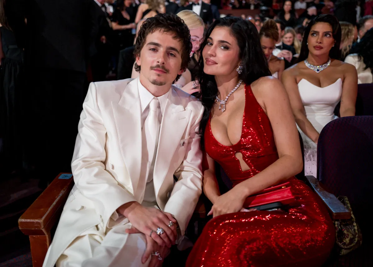 Timothée Chalamet and Kylie Jenner attend the 98th Annual Oscars at Dolby Theatre on March 15, 2026 in Hollywood, California. | Source: Getty Images