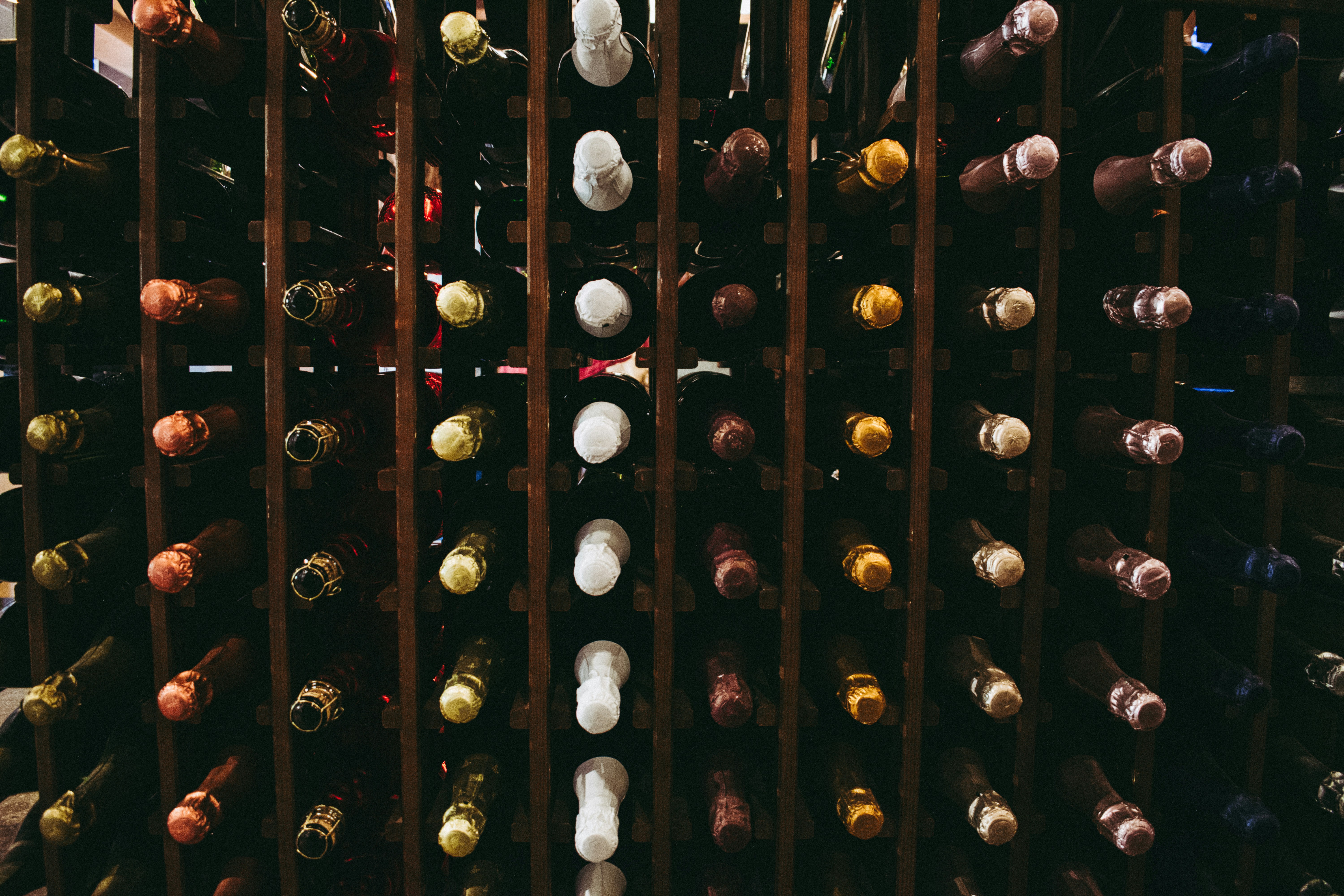 A wine rack | Source: Unsplash