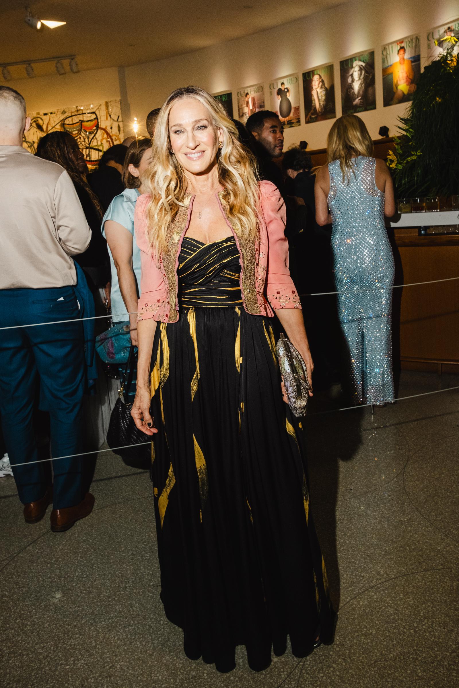 Sarah Jessica Parker at Valentino Celebrates the CULT100 held at the Guggenheim Museum on May 1, 2025, in New York City. | Source: Getty Images