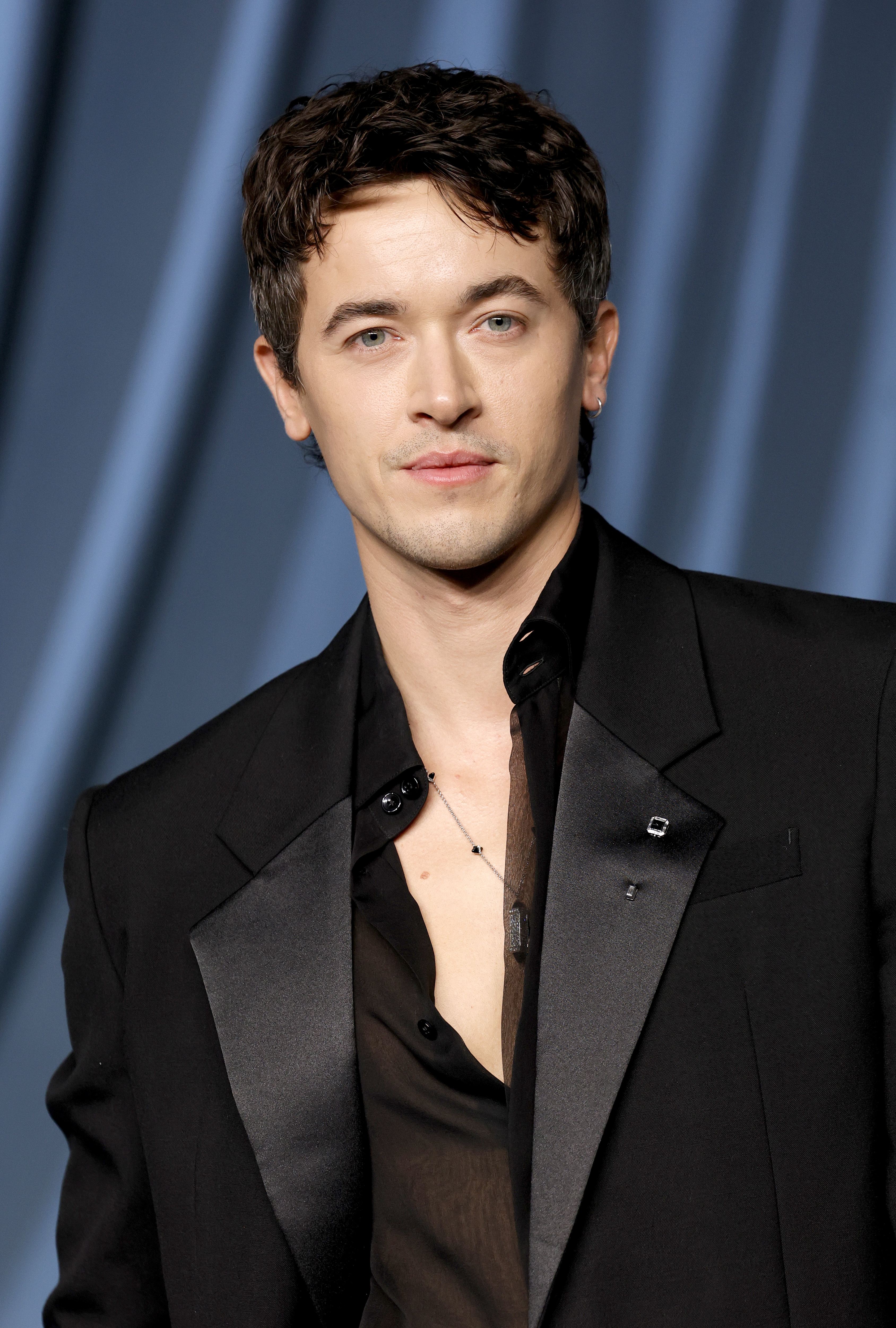 Tom Blyth attends the 5th Annual Academy Museum Gala at the Academy Museum of Motion Pictures on October 18, 2025 | Source: Getty Images