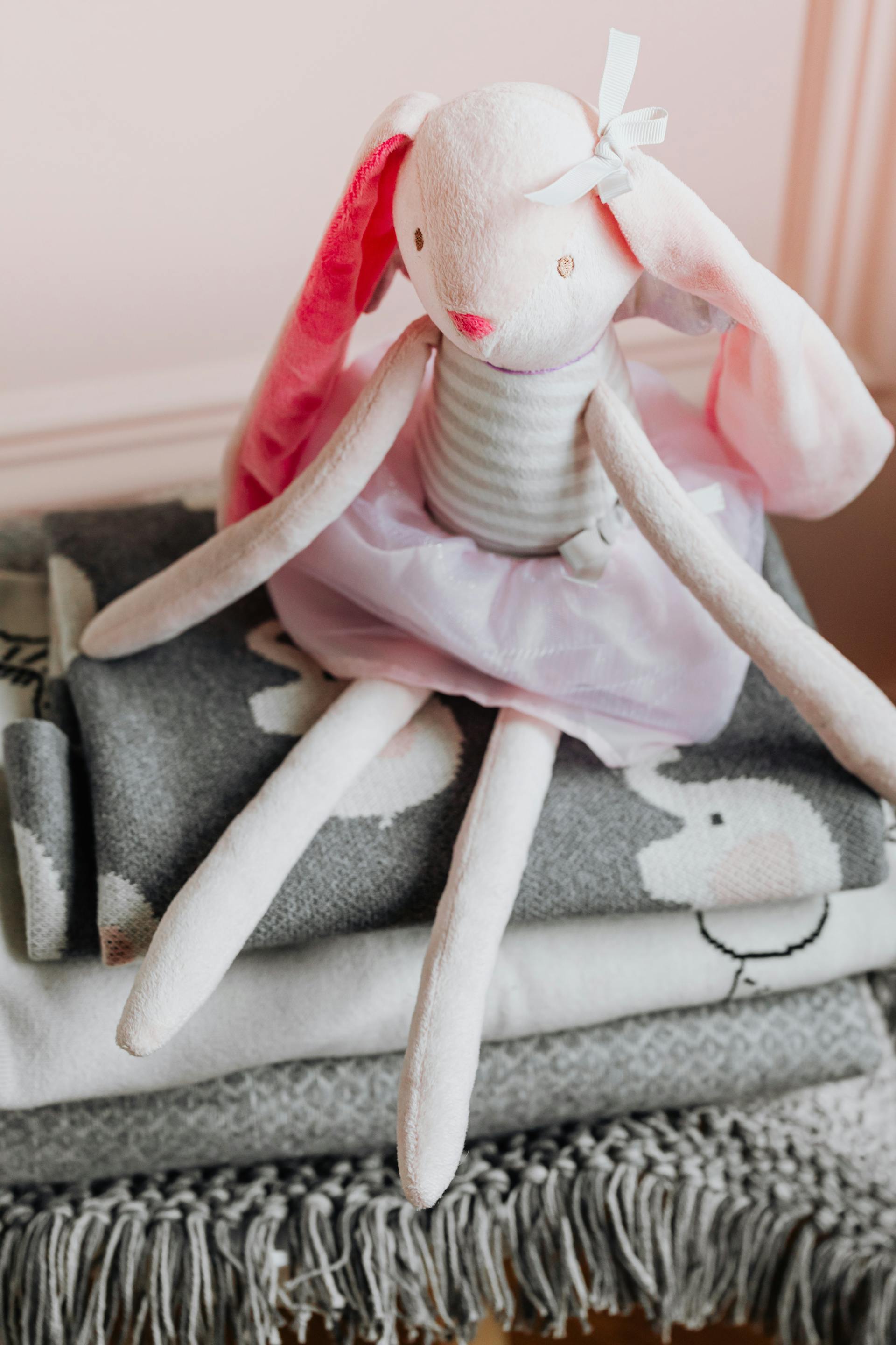 A stuffed bunny plush toy | Source: Pexels