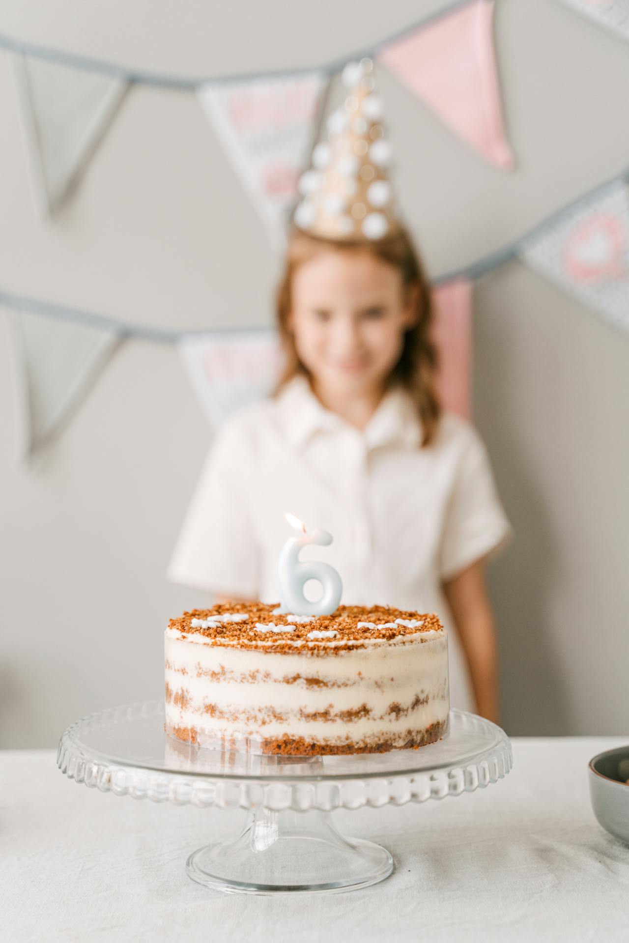 A little girl celebrating her 6th birthday | Source: Pexels