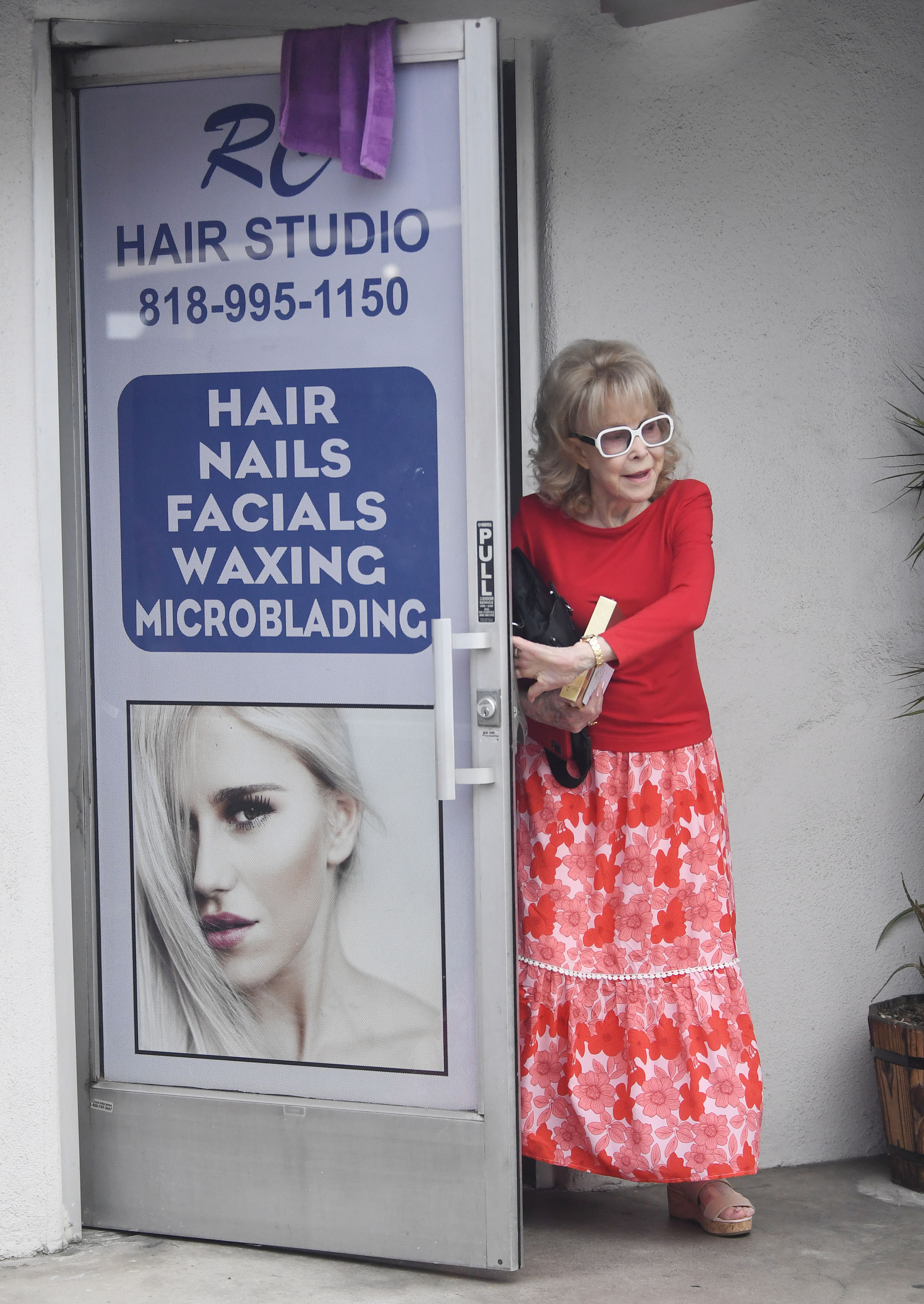 Barbara Eden is seen out on her birthday on August 23, 2025, in Sherman Oaks, California. | Source: Getty Images