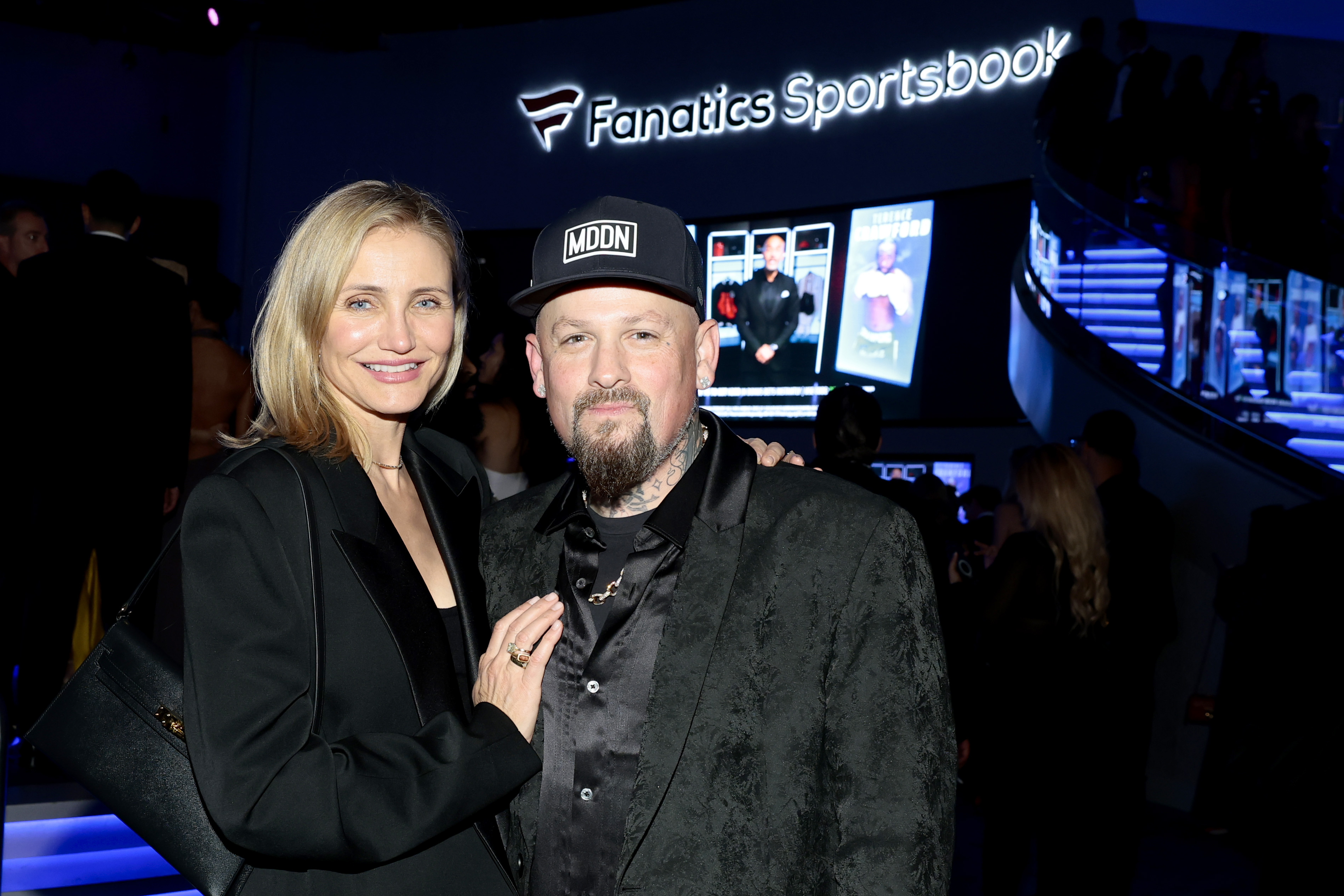 Cameron Diaz and Benji Madden attend the Michael Rubin REFORM Alliance Casino Night Event on September 13, 2025, in Atlantic City, New Jersey. | Source: Getty Images