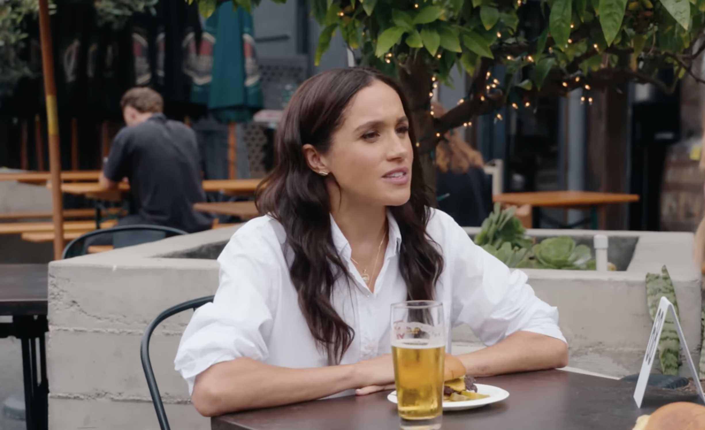 Meghan, Duchess of Sussex, during her interview with Emily Chang, posted on August 26, 2025. | Source: Youtube/Bloomberg Originals