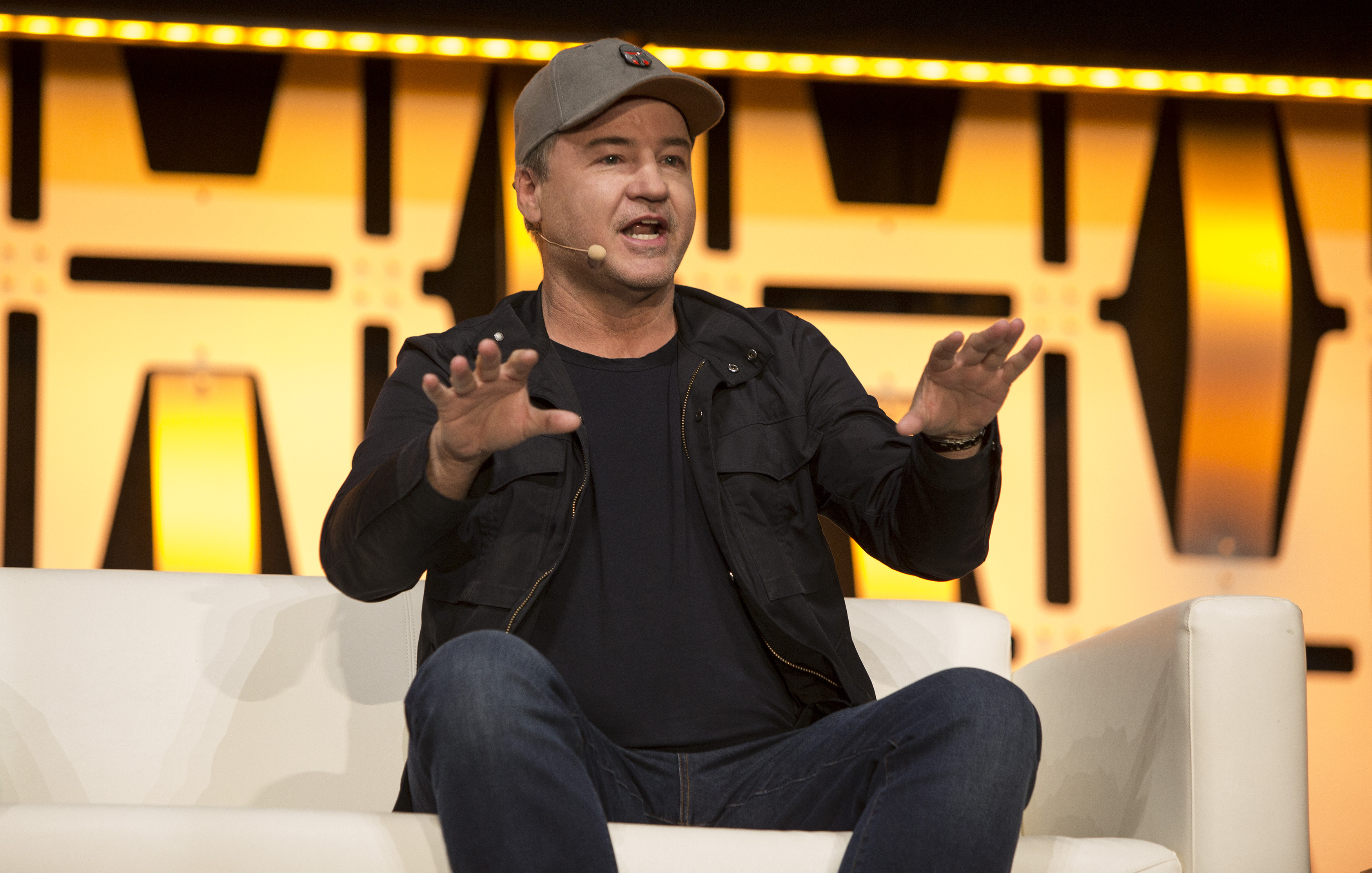 CEO of Respawn Entertainment Vince Zampella at the panel for the 'Star Wars: Jedi Fallen Order' video game during the Star Wars Celebration at McCormick Place Convention Center on April 11, 2019 in Chicago, Illinois. | Source: Getty Images